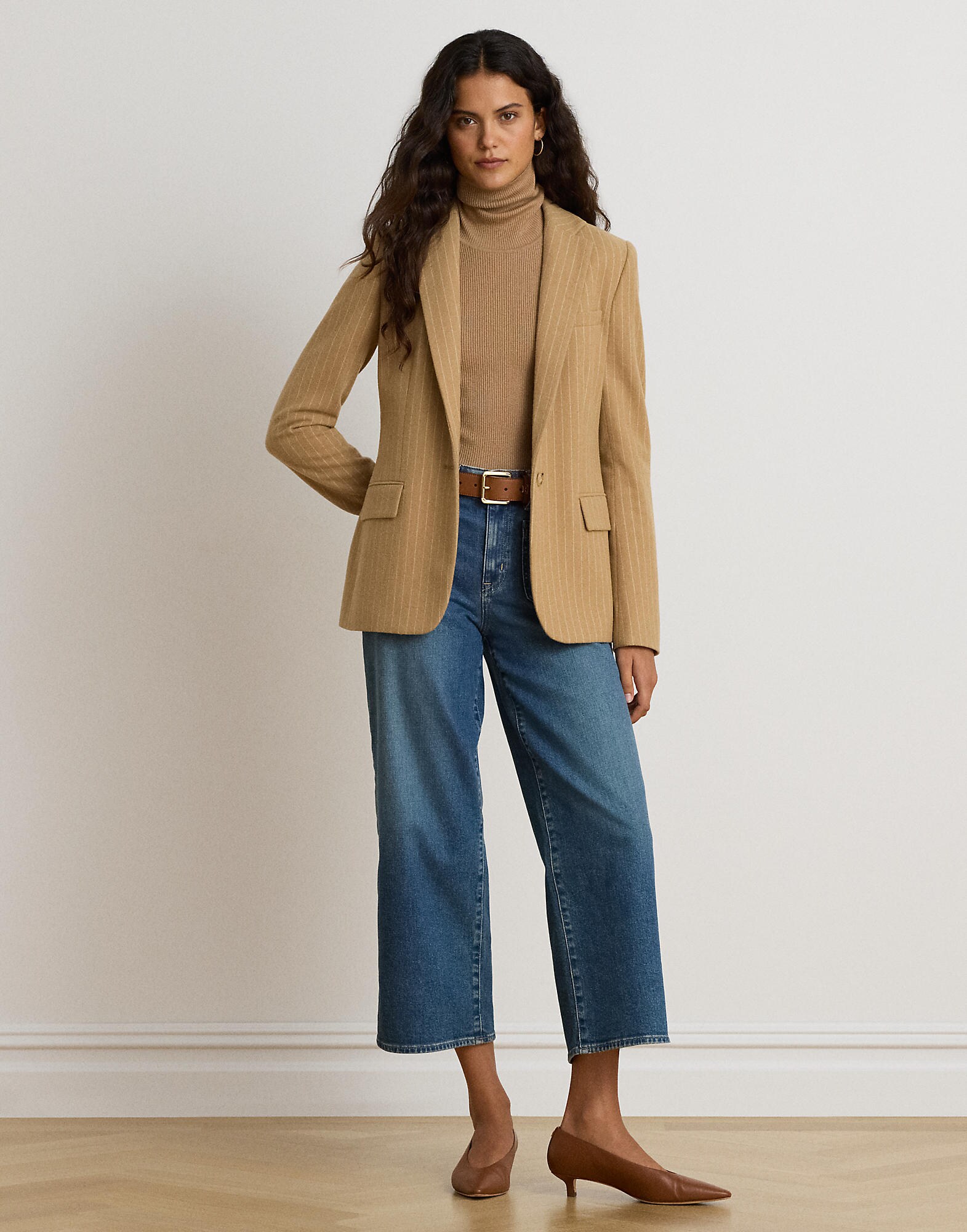 Lauren Ralph Lauren Jersey beige oscuro – imagen 4