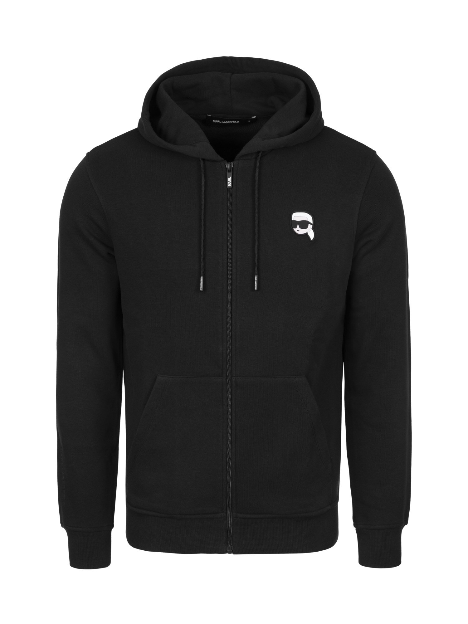 Karl Lagerfeld Sudadera con cremallera  negro