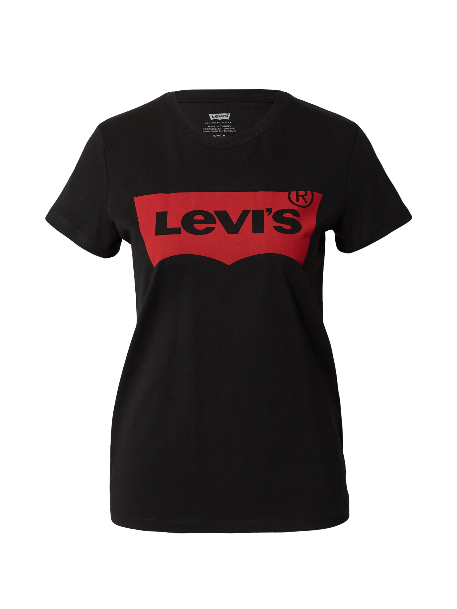 LEVI'S ® Tricou  roșu / negru