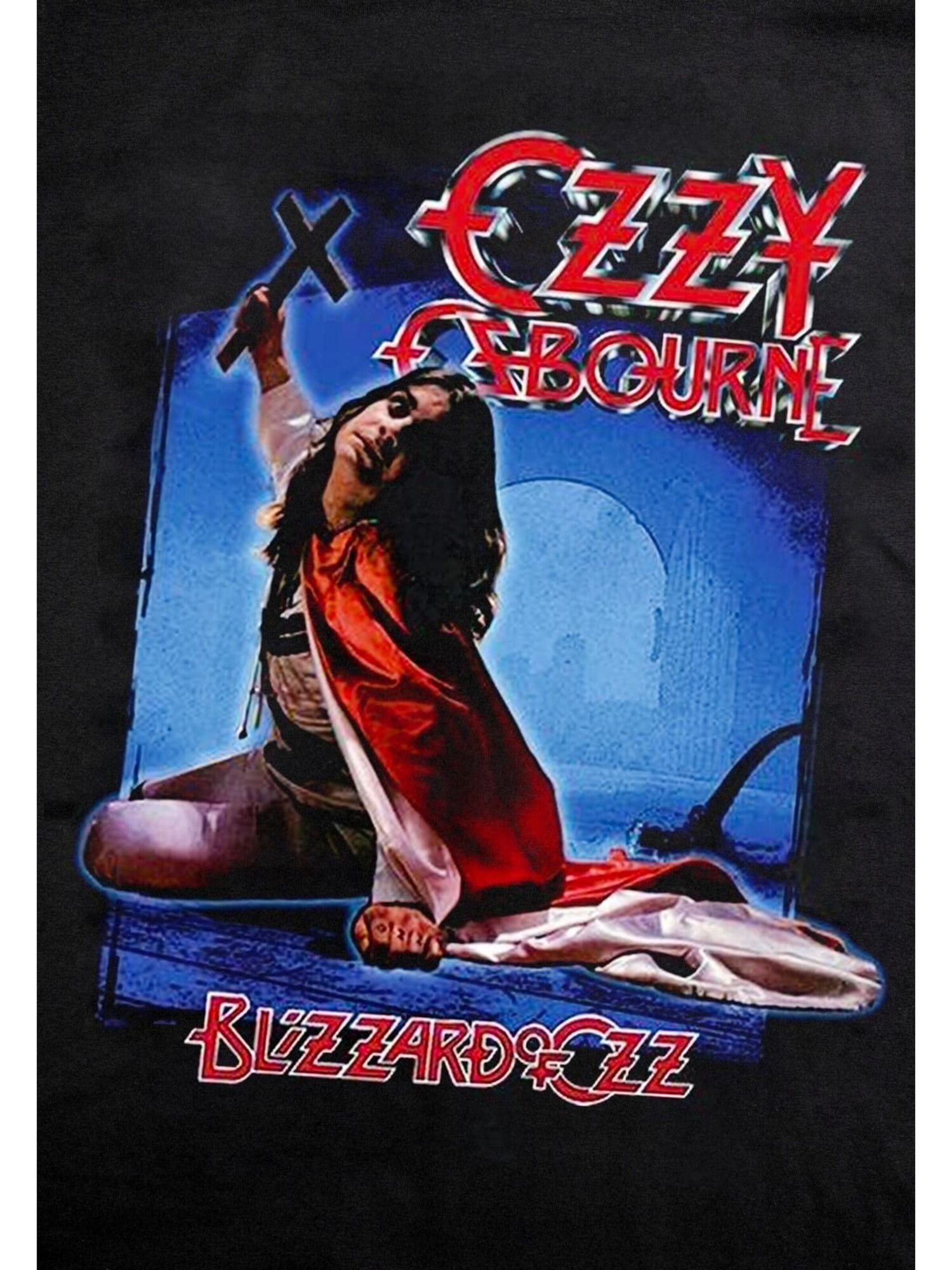 Ozzy Osbourne Camiseta 'Ozzy Osbourne Blizzard of Ozz  T-Shirt'  negro – imagen 3