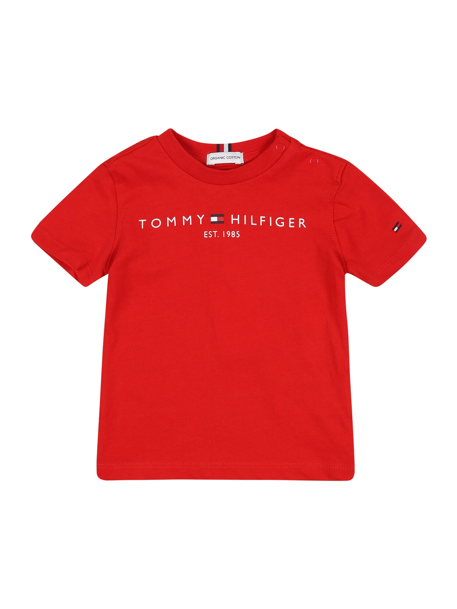 TOMMY HILFIGER Тениска  нейви синьо / червено / бяло