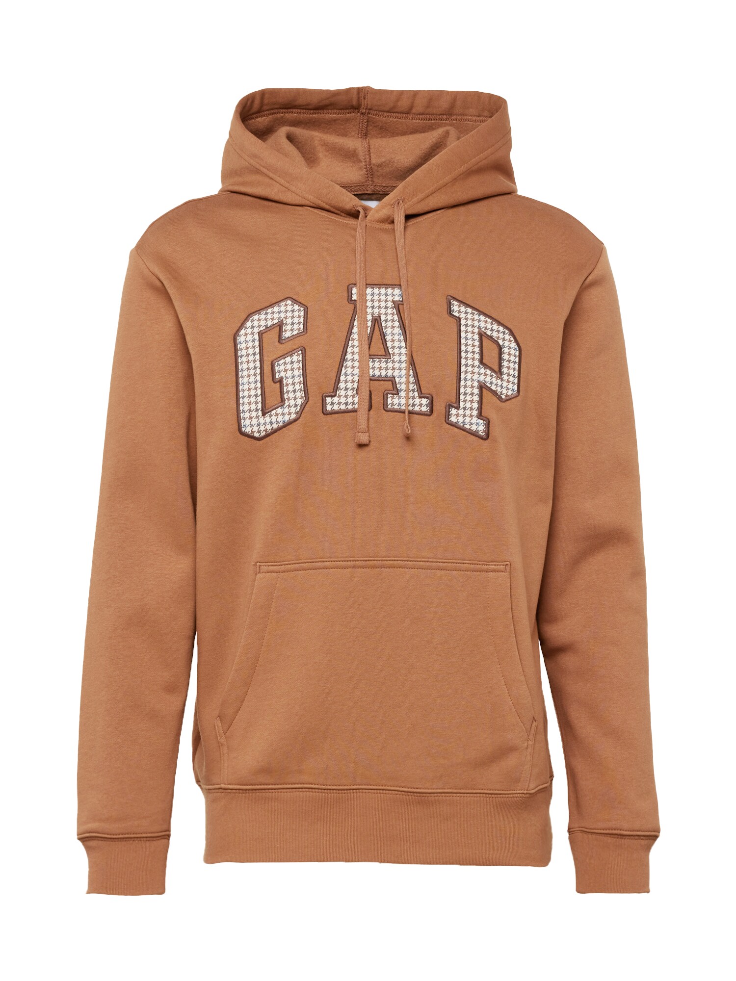 GAP Суичър  кафяво / сиво / бяло