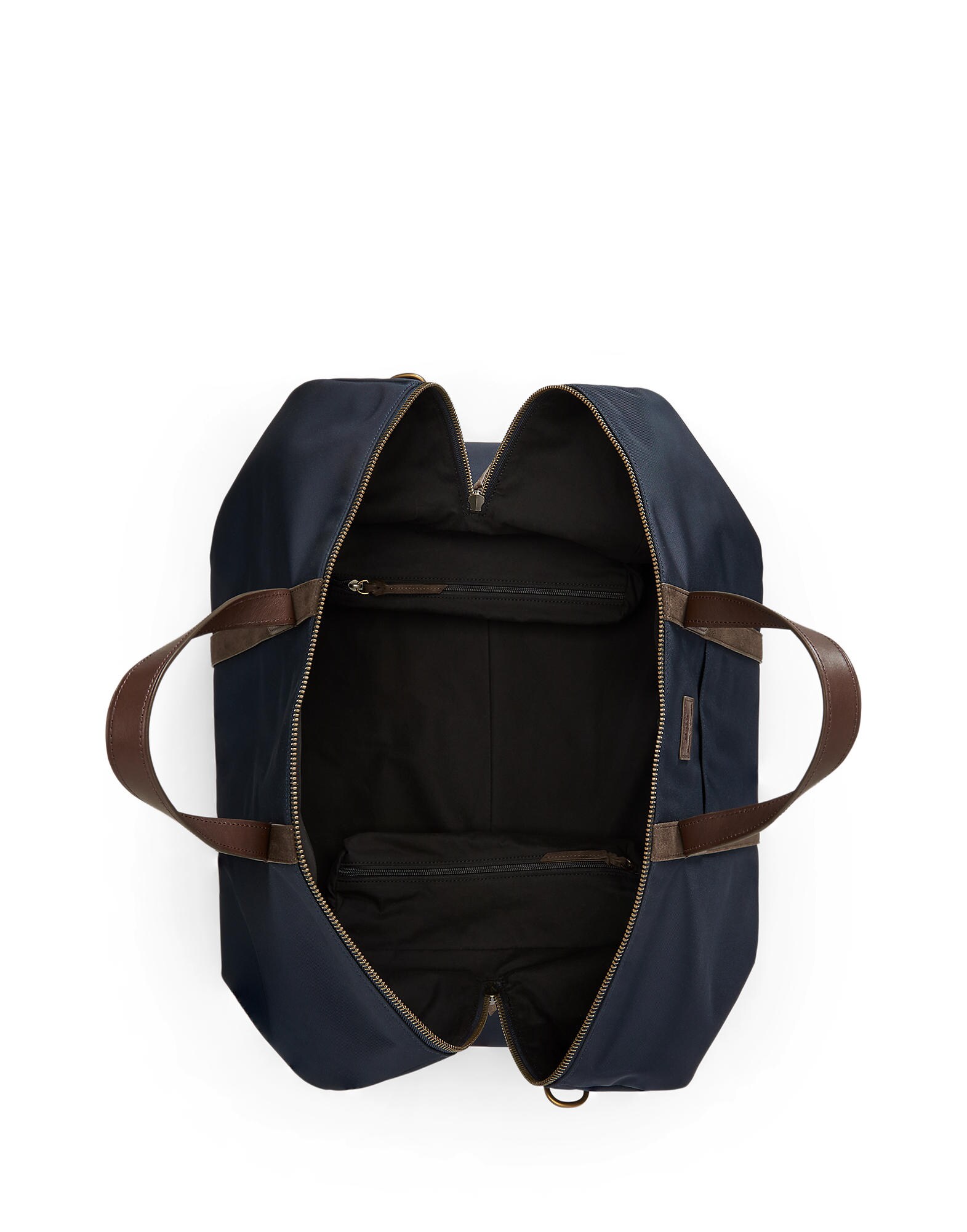 Polo Ralph Lauren Bolsa de fin de semana  navy / marrón oscuro