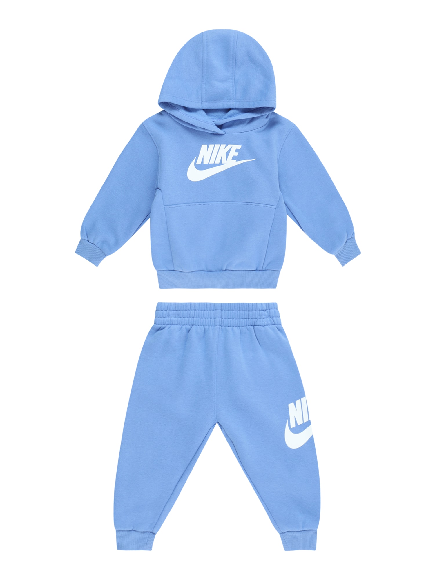 Nike Sportswear Облекло за бягане  светлосиньо / бяло