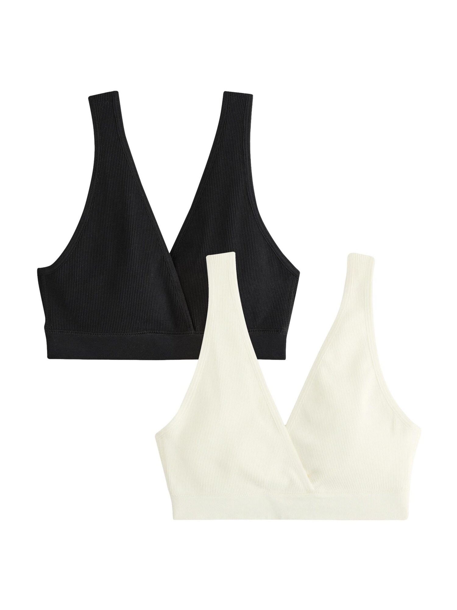 Next Sutien  negru / alb
