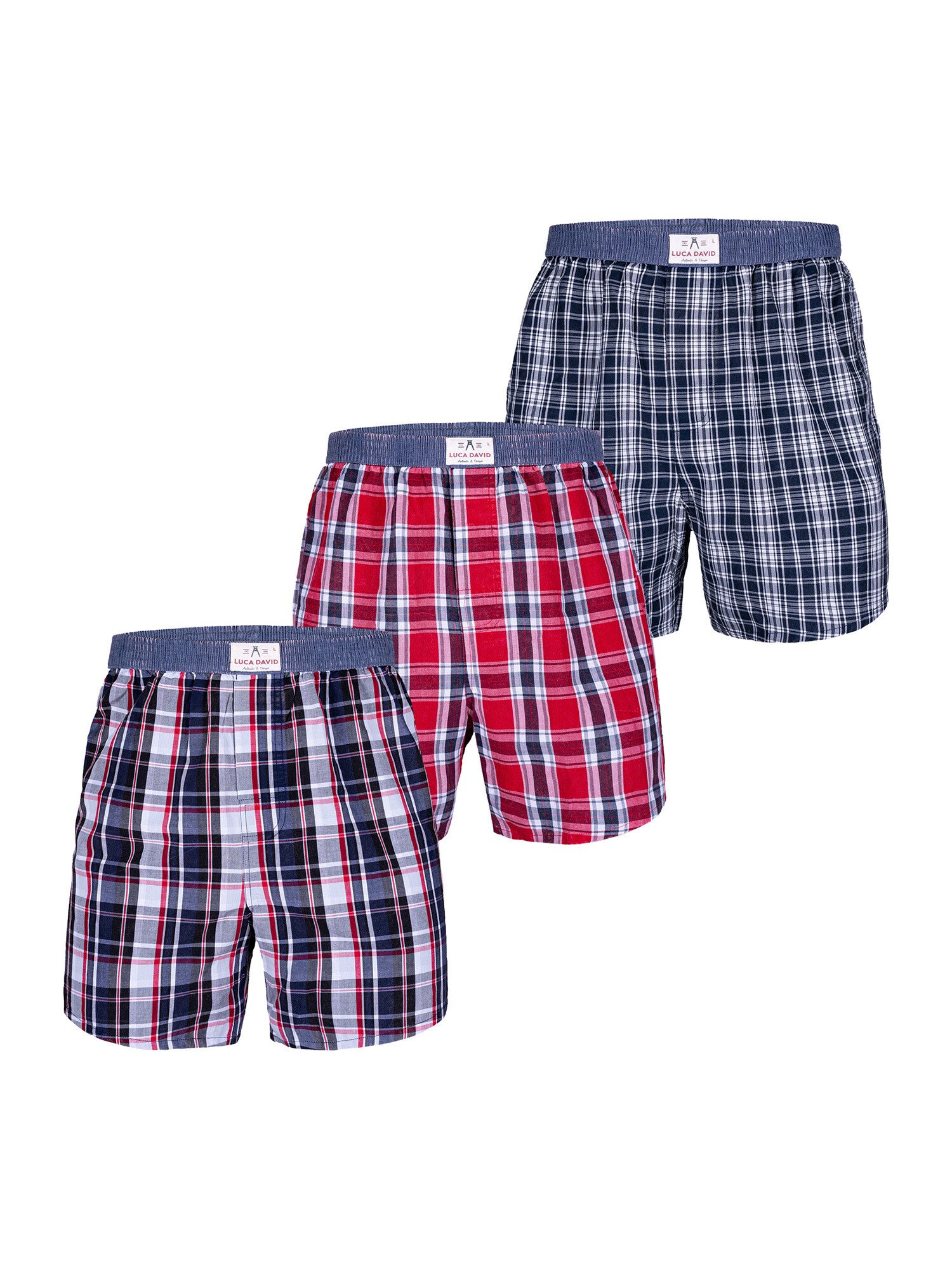 Thumbnail - Luca David Boxershorts Olden Glory