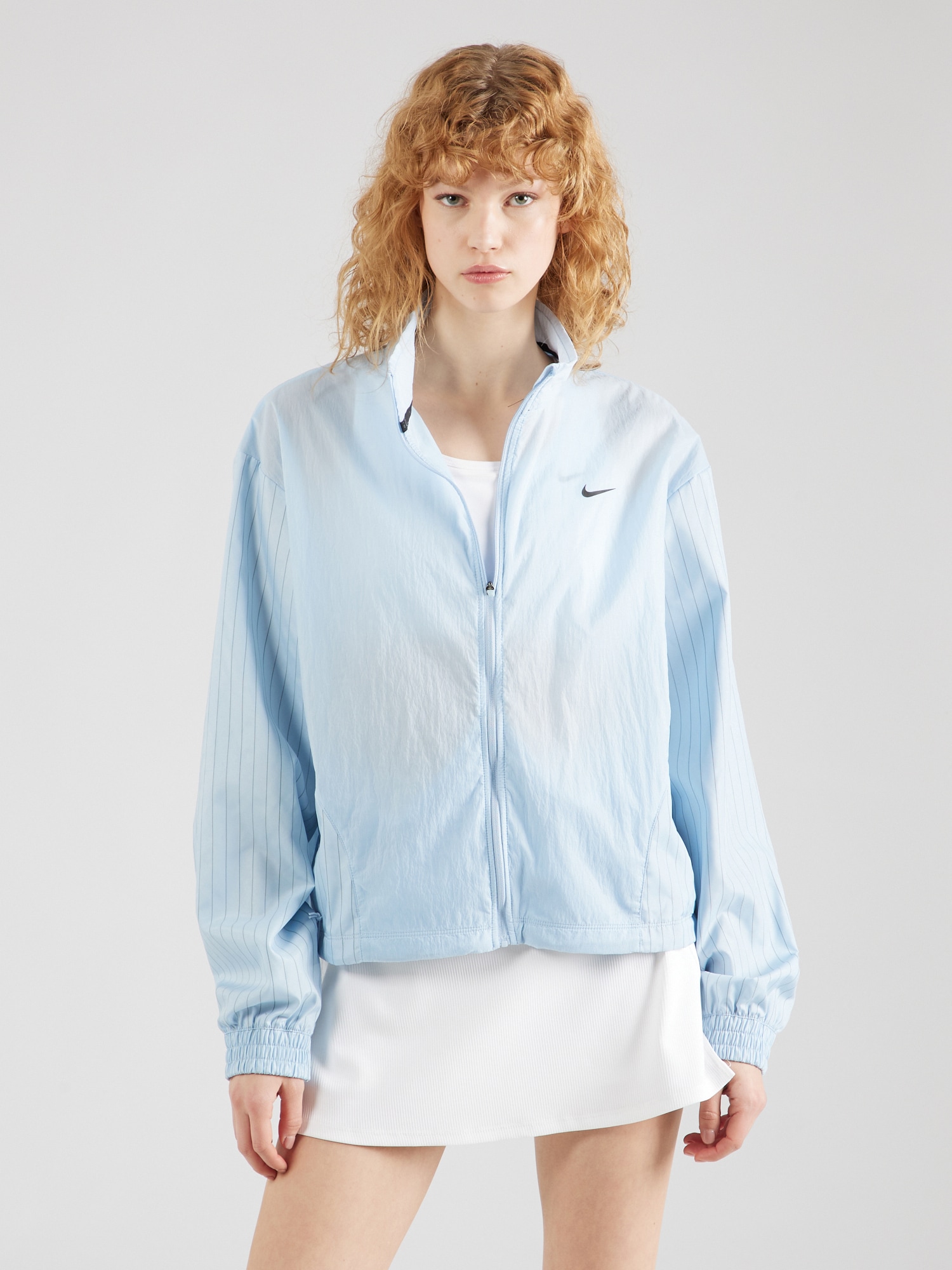NIKE Sportdzseki 'RUN DVN'  pasztellkék / szürke termék 2. képe