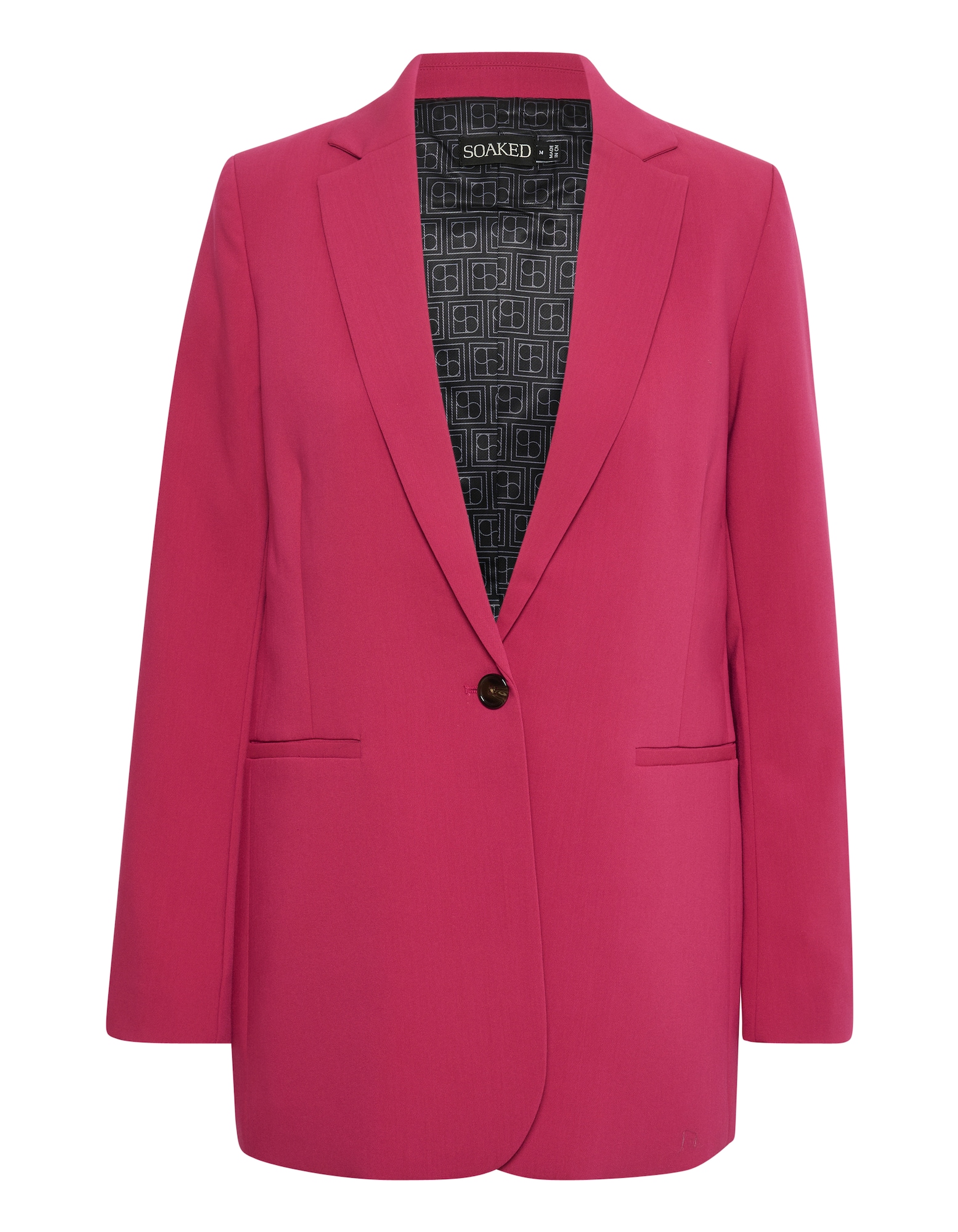 SOAKED IN LUXURY Blazer 'Corinne'  fúcsia