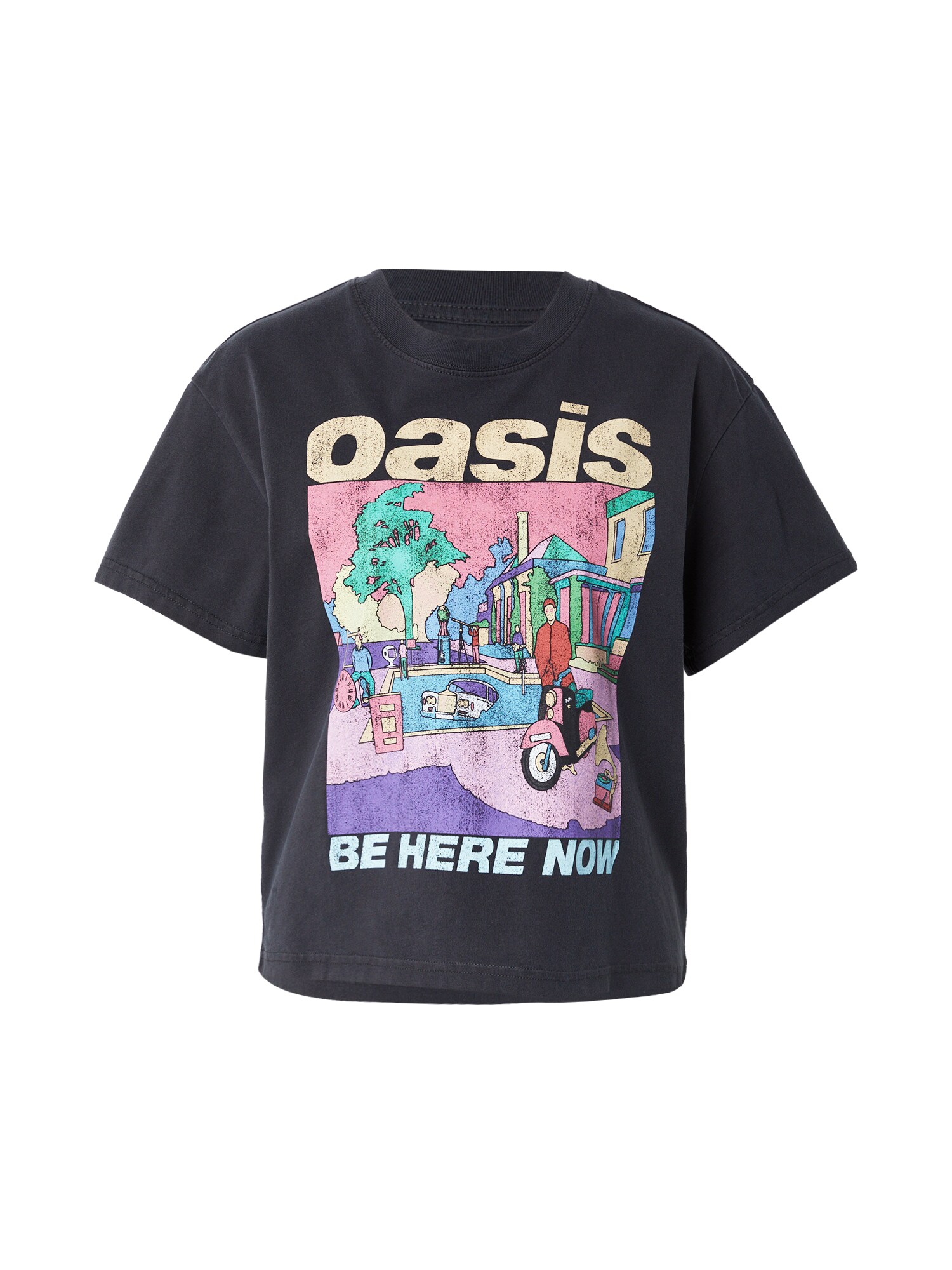 GAP Póló 'OASIS'  bézs / türkiz / világoskék / rózsaszín / fekete akciós termékkép 1