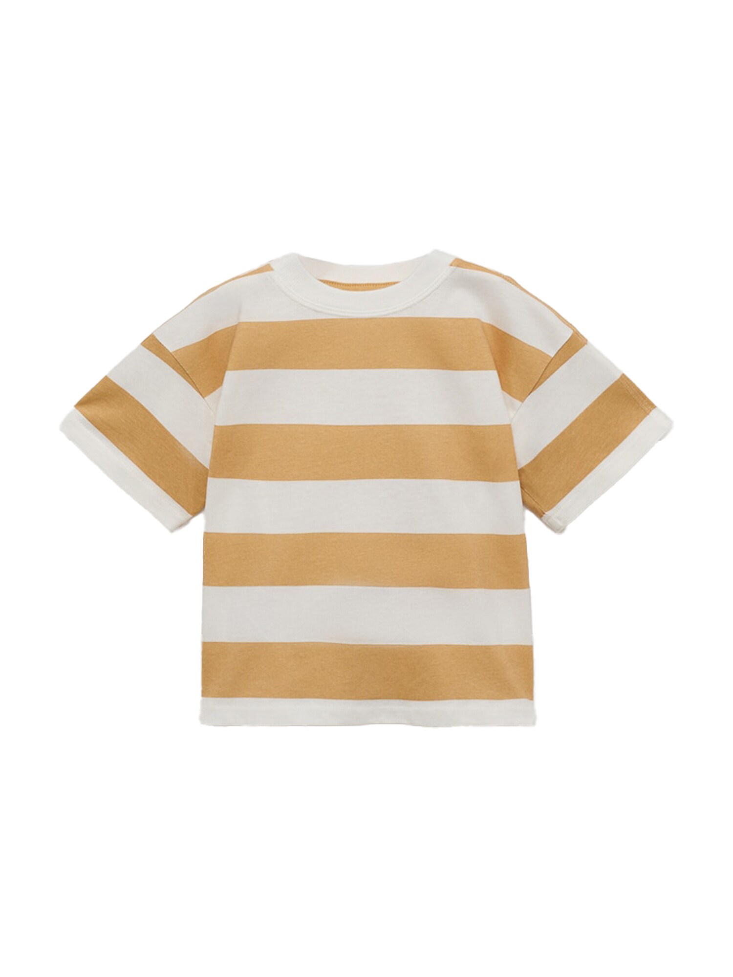 MANGO KIDS Póló 'SODERB'  cappuccinobarna / fehér akciós termékkép 1
