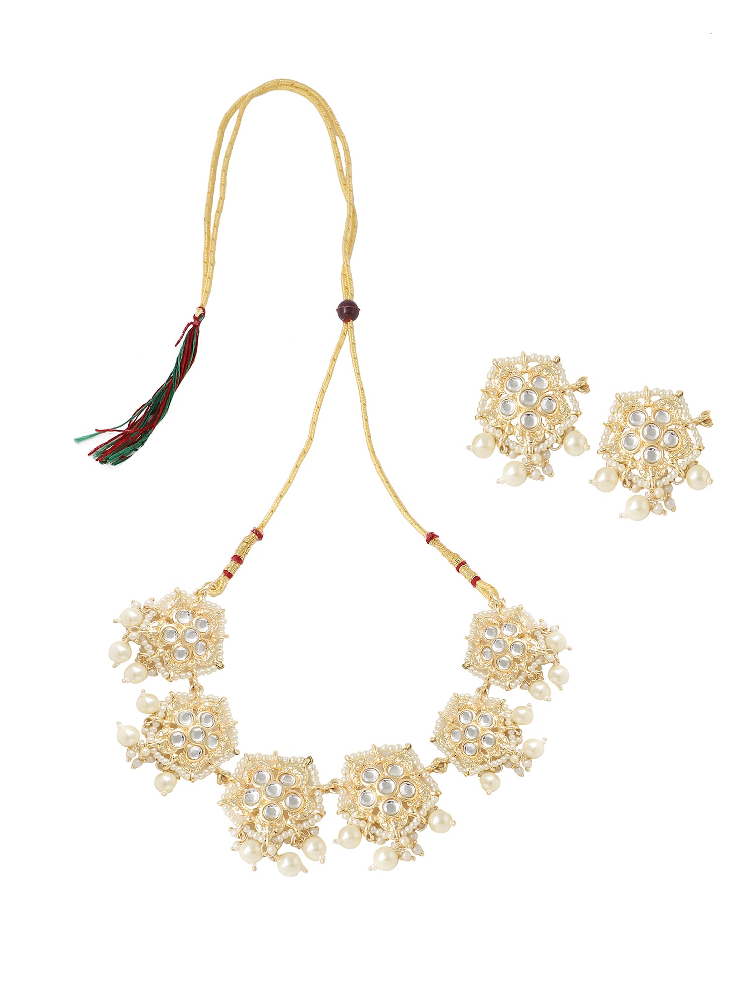 SOHI Set de bijuterii Anara  auriu