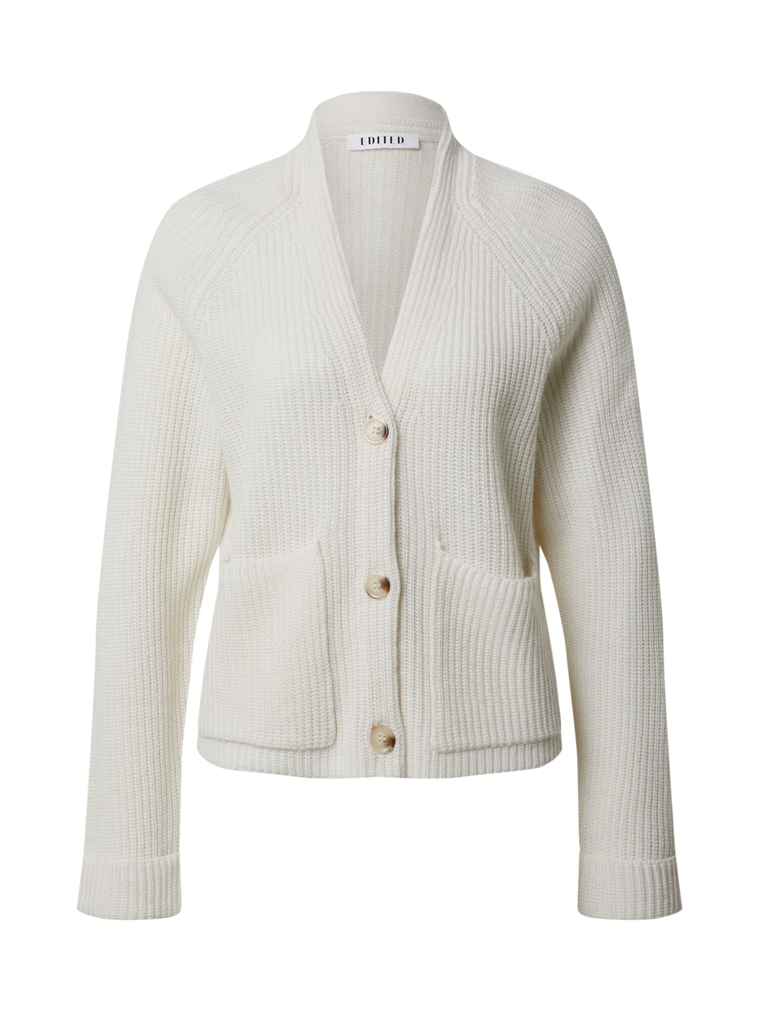 EDITED Geacă tricotată Lamis  alb