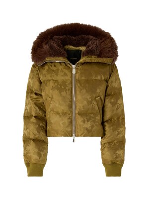 PINKO Chaqueta de invierno 'PINKO PIASTRAIA IMBOTTITO RASO TECNICO JACQUARD GIUBBINO'  verde
