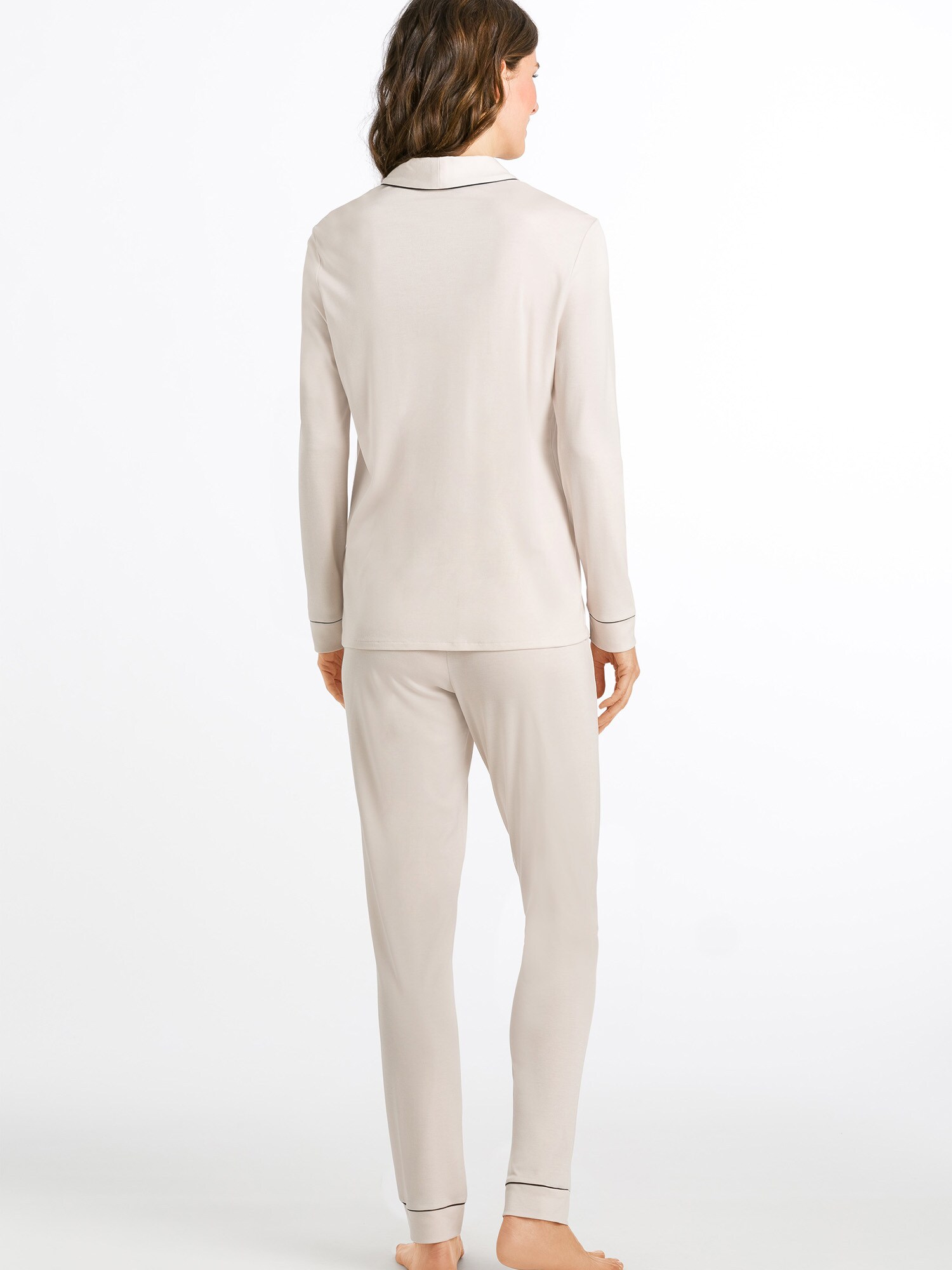 Thumbnail - Hanro Langarm Pyjama Natural Comfort