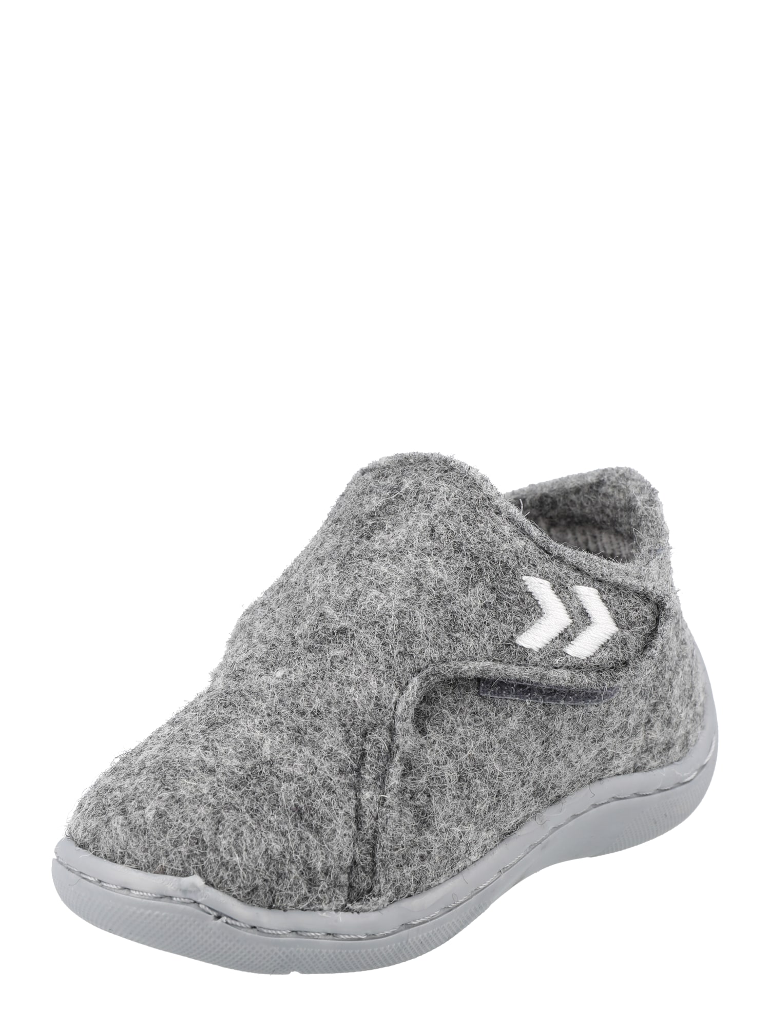 Hummel Обувки за прохождане  сив меланж / бяло