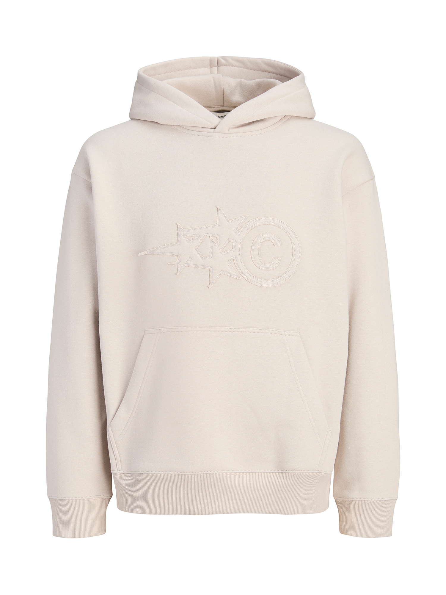 JACK & JONES Sudadera 'JCOTRACE' greige