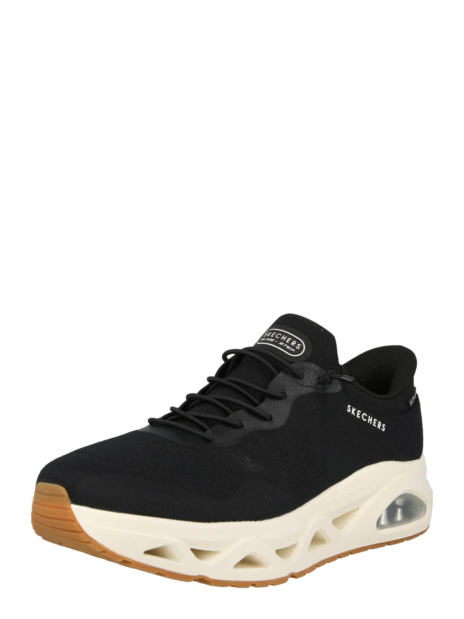 SKECHERS Sneaker low  negru / alb