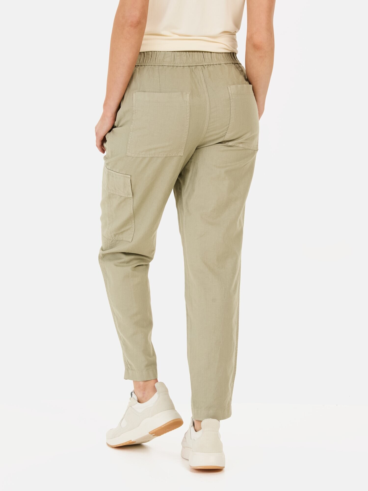 Thumbnail - Loose Fit Hose aus Leinenmix
