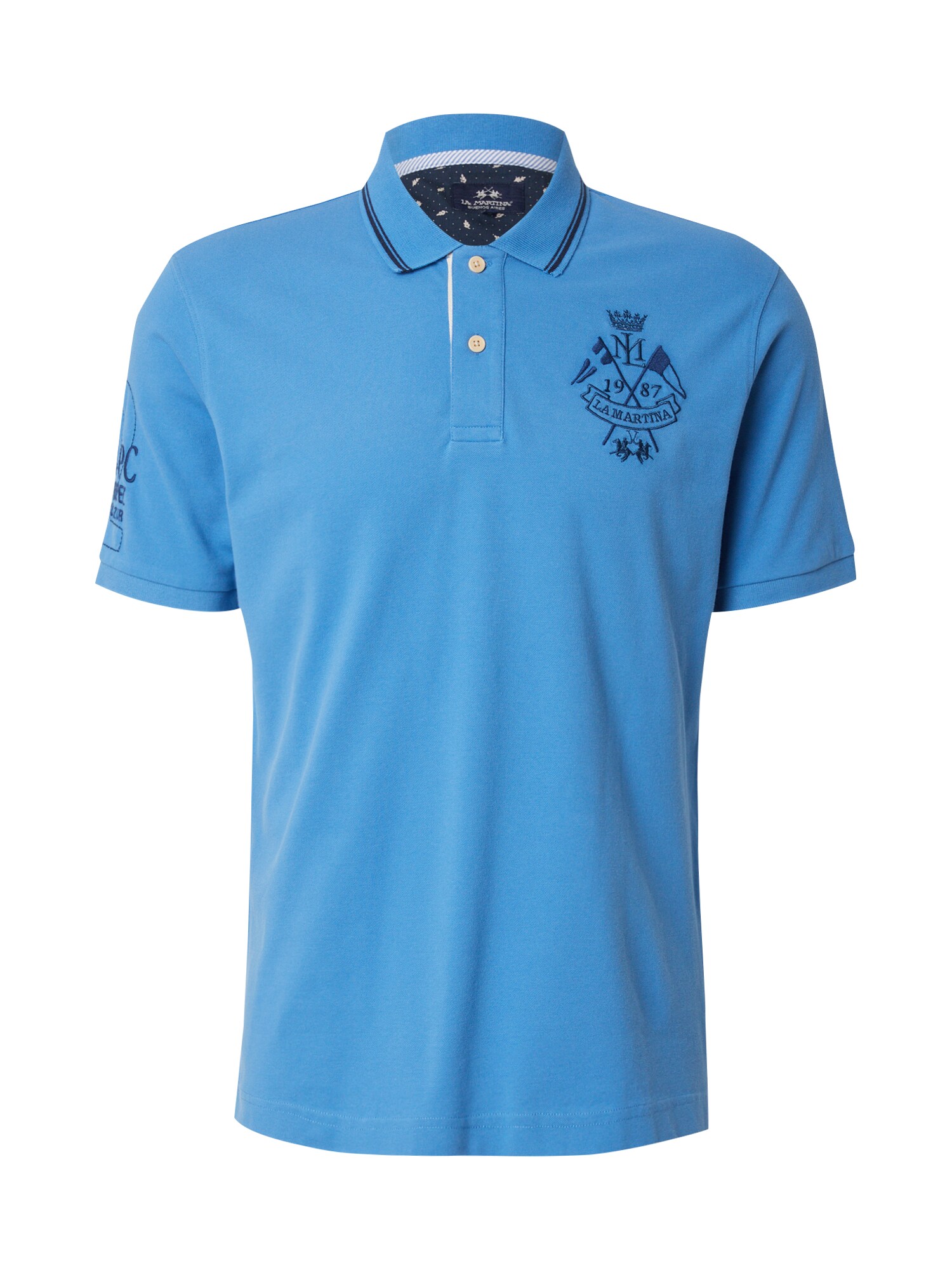 La Martina Tricou  bleumarin / azur