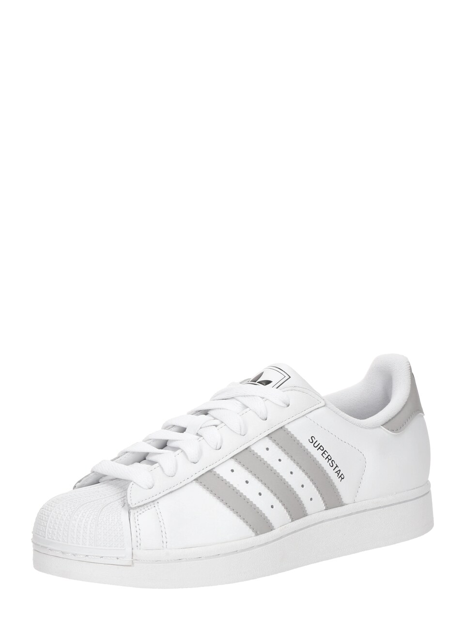 Låg sneaker 'Superstar II' grå / svart