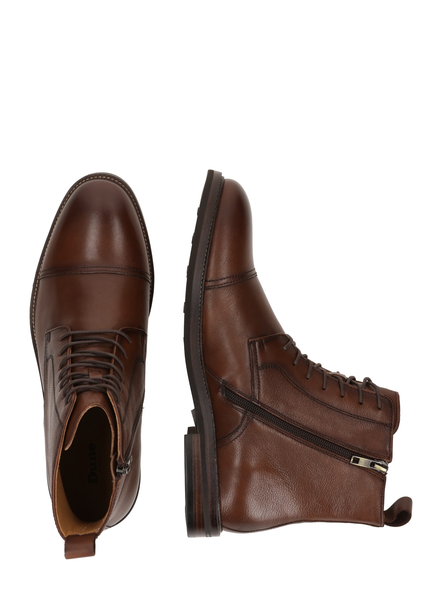Dune LONDON Veterboots bruin