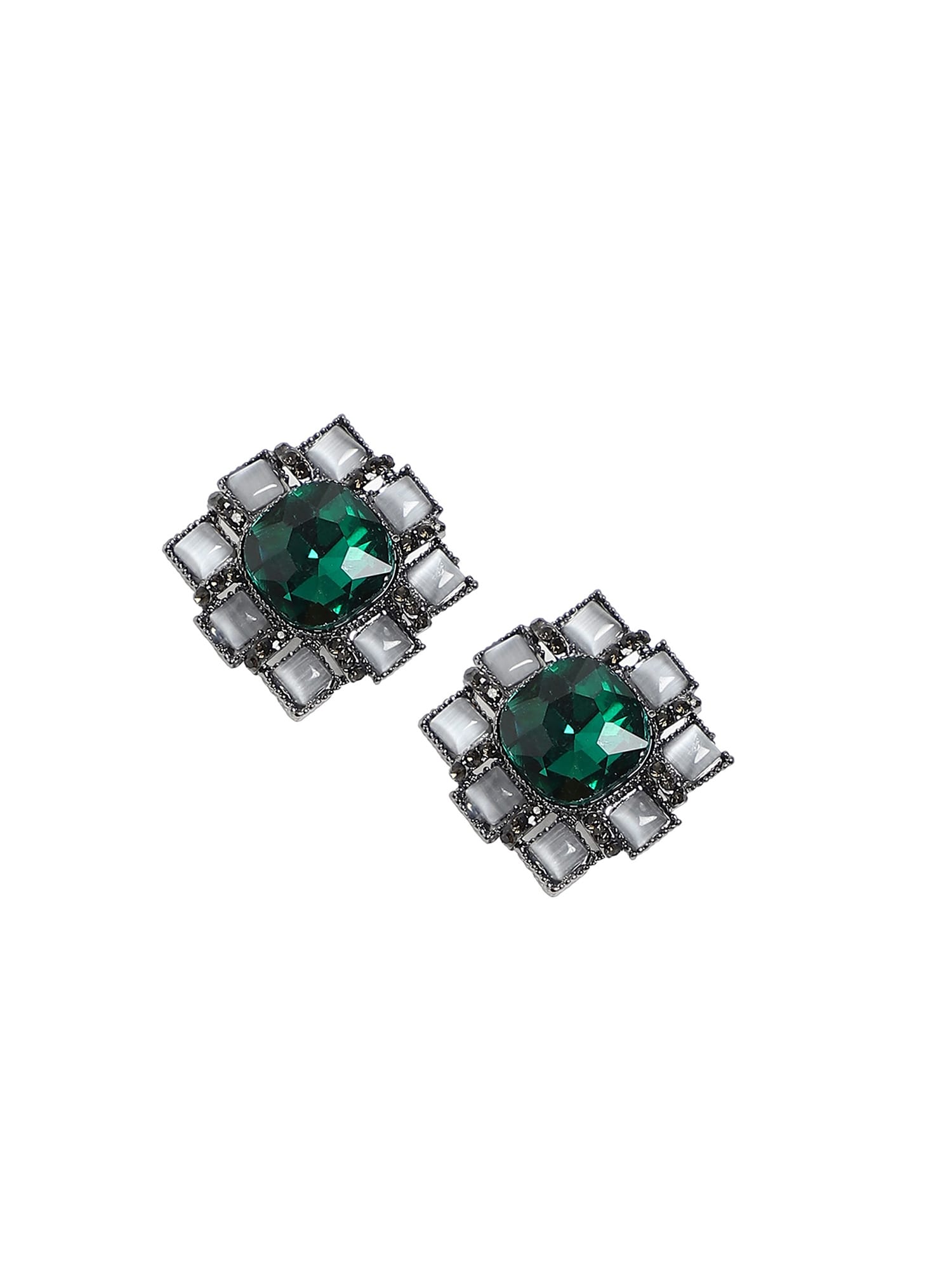 SOHI Cercei  Kachan   gri / verde