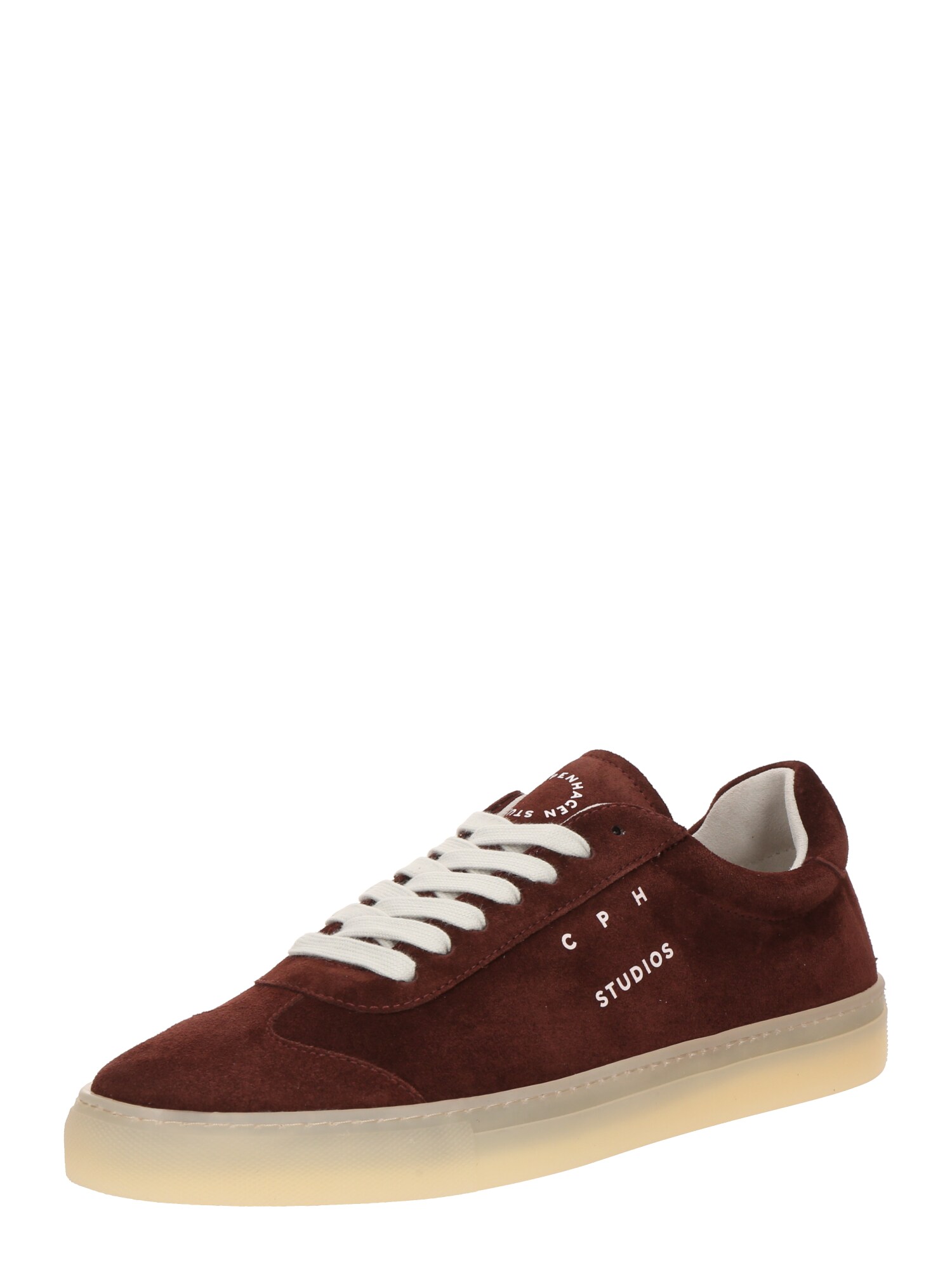 Copenhagen Studios Sneaker low  maro ruginiu / alb