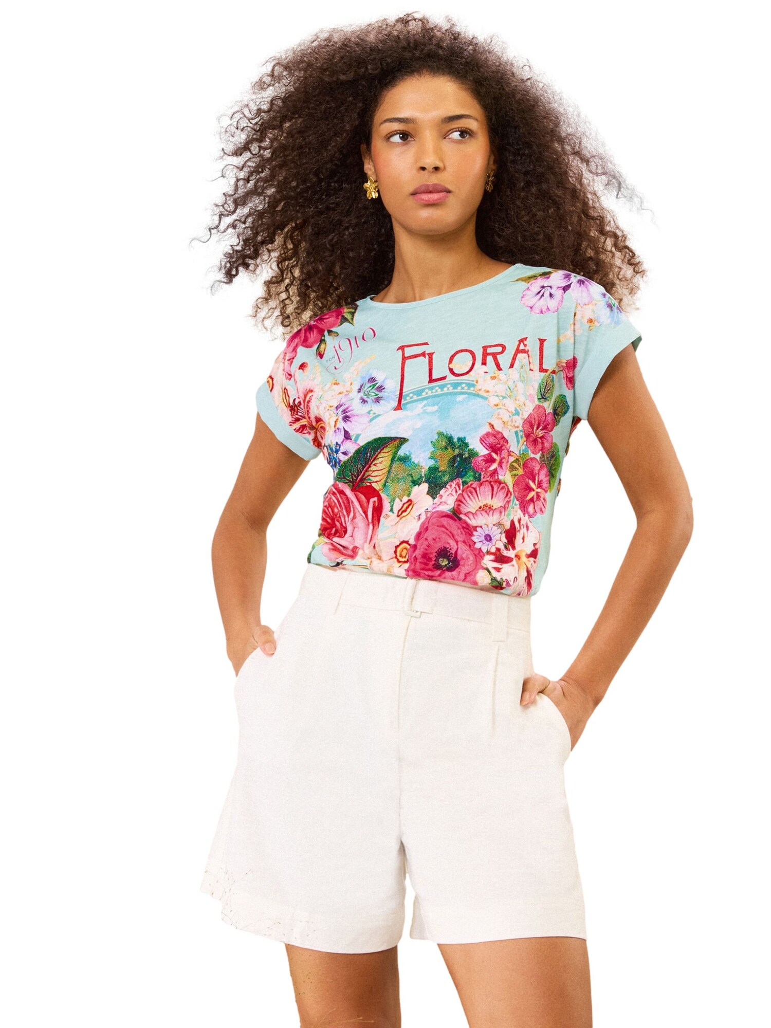 Pentru femei tricou love roses – de calitate și practic