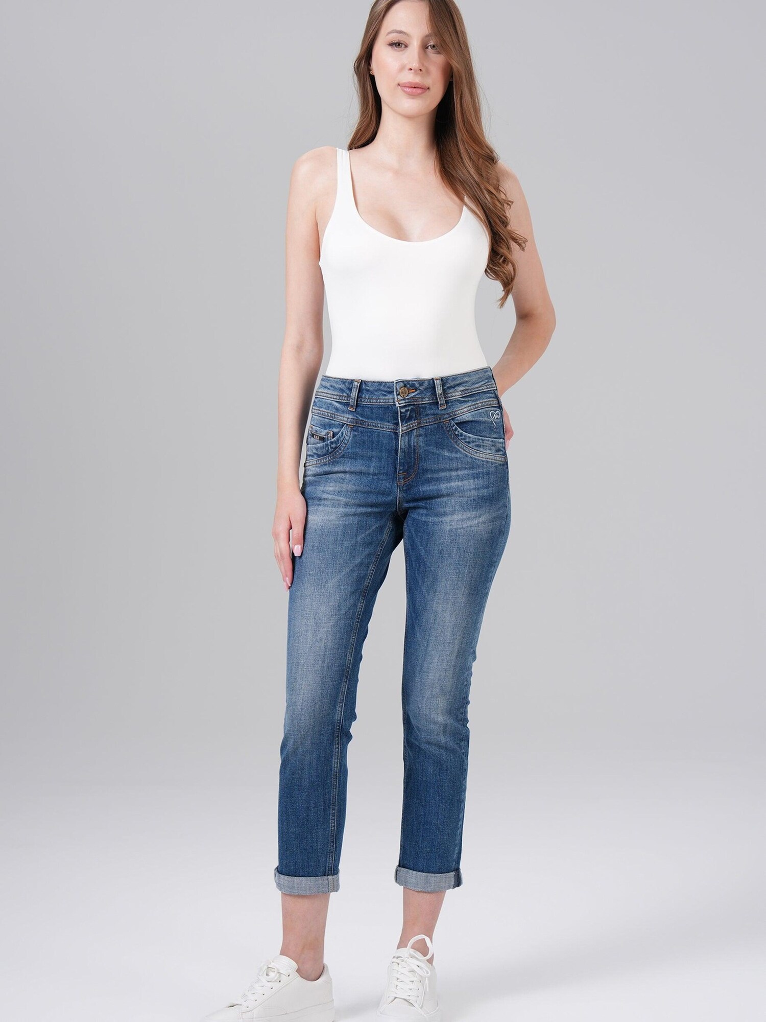 M.O.D MIRACLE OF DENIM Traperice plava