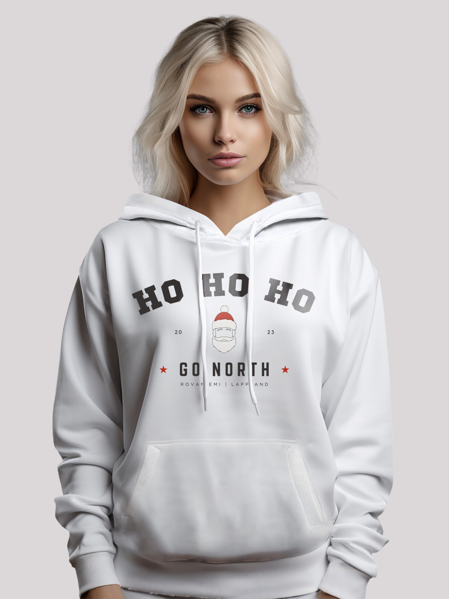 Thumbnail - F4NT4STIC Sweatshirt Ho Ho Ho Santa Weihnachten