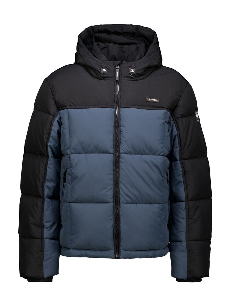 GARCIA Jacke Jungen Größe 176 taubenblau / schwarz