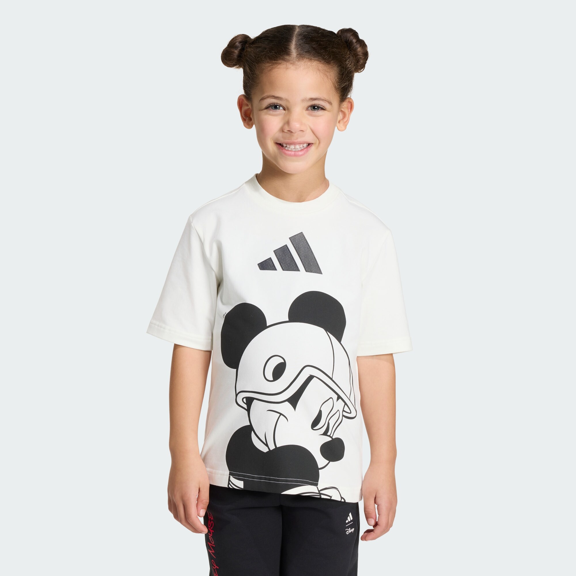ADIDAS SPORTSWEAR Camiseta funcional 'Adidas x Disney Micky Maus' negro / offwhite – imagen 2