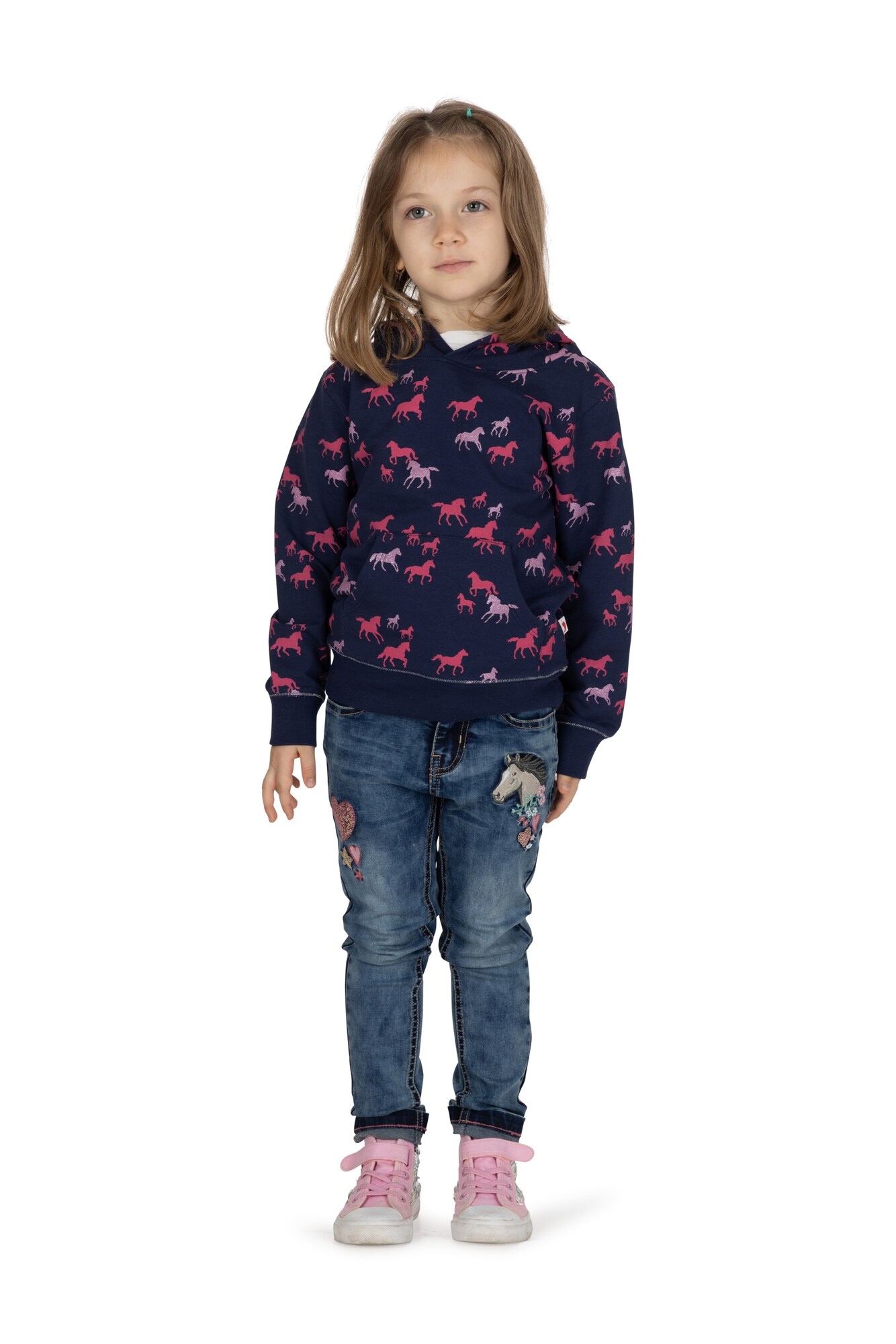 Thumbnail - SALT AND PEPPER Sweatshirt Horse