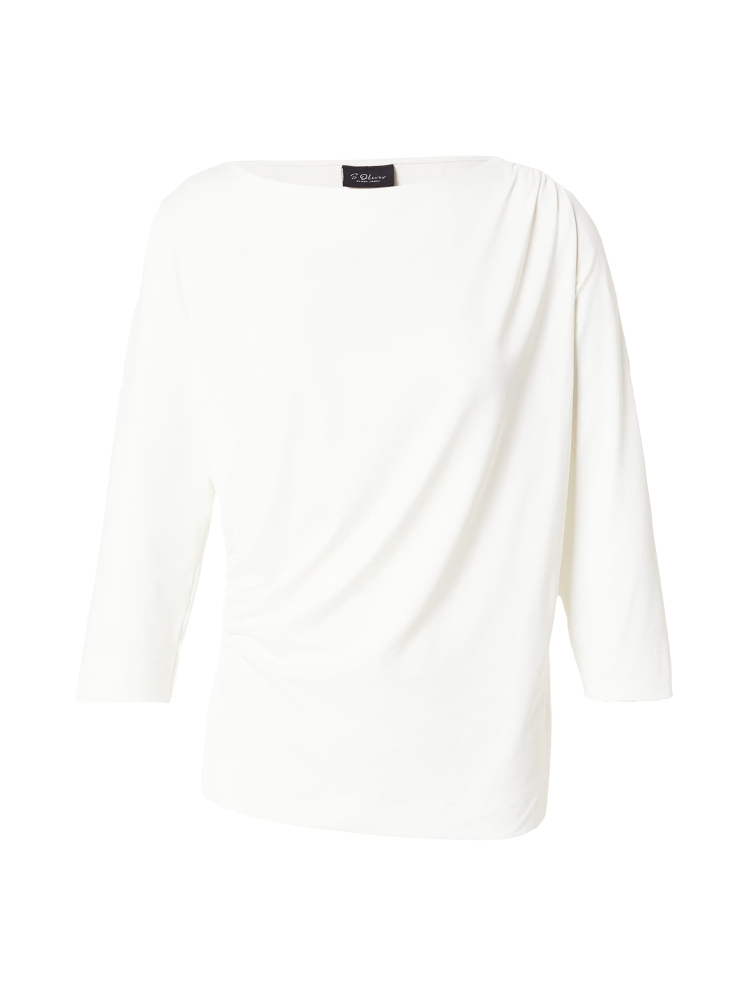 s.Oliver BLACK LABEL Tricou crem