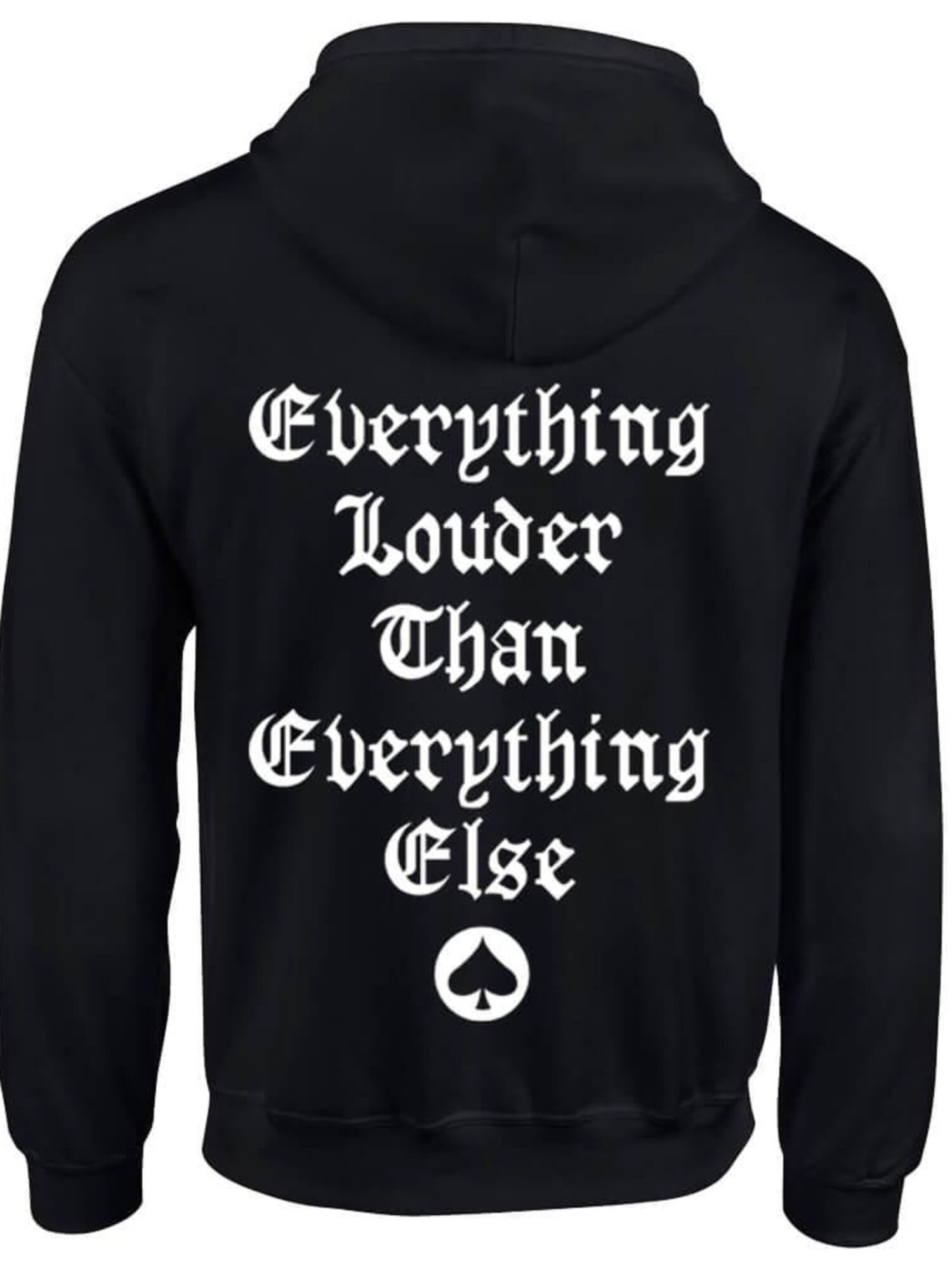 Rockshirts Sudadera con cremallera 'Motörhead England' negro – imagen 3