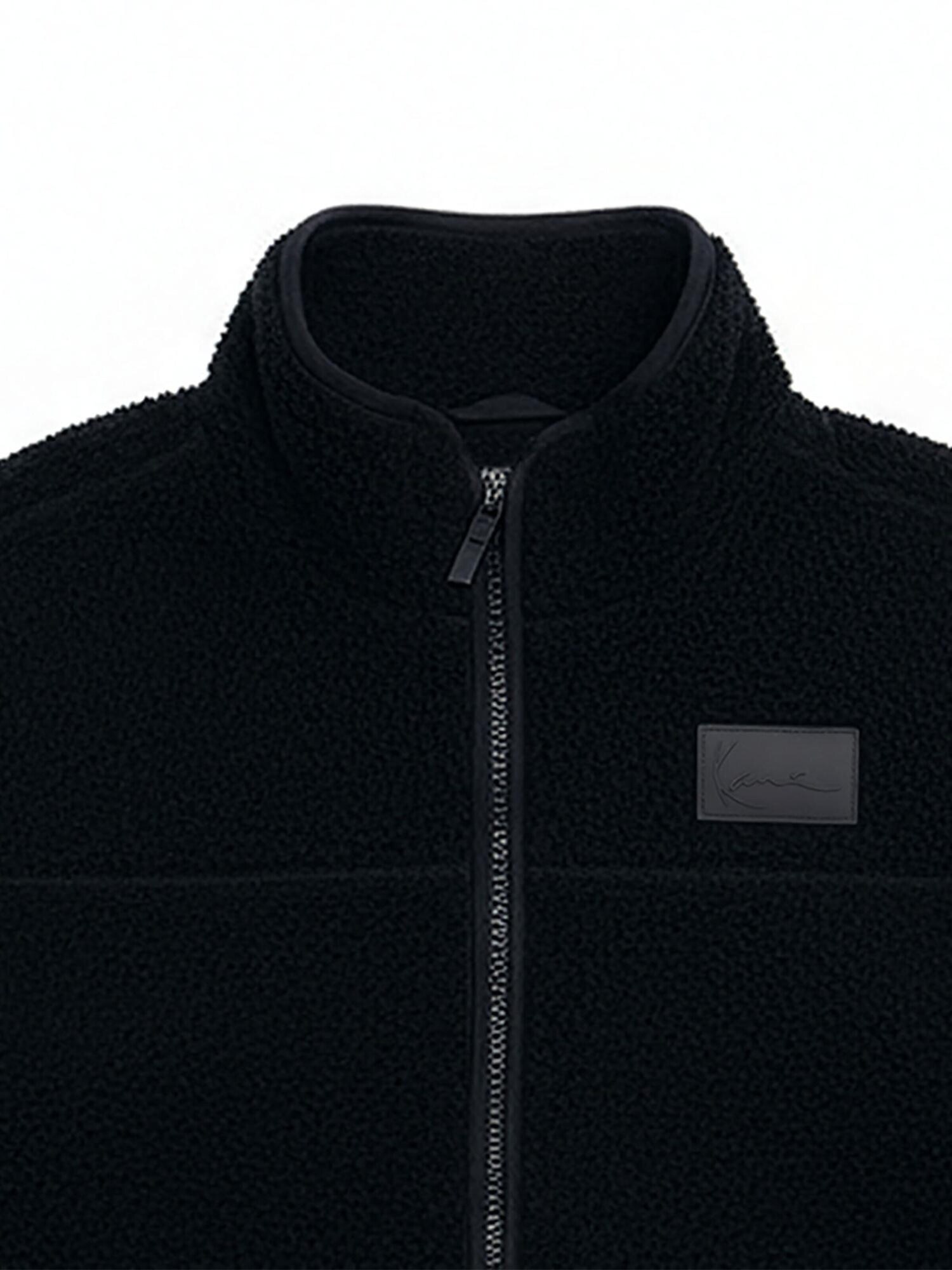 Karl Kani Chaqueta de entretiempo 'Signature Teddy'  negro – imagen 3