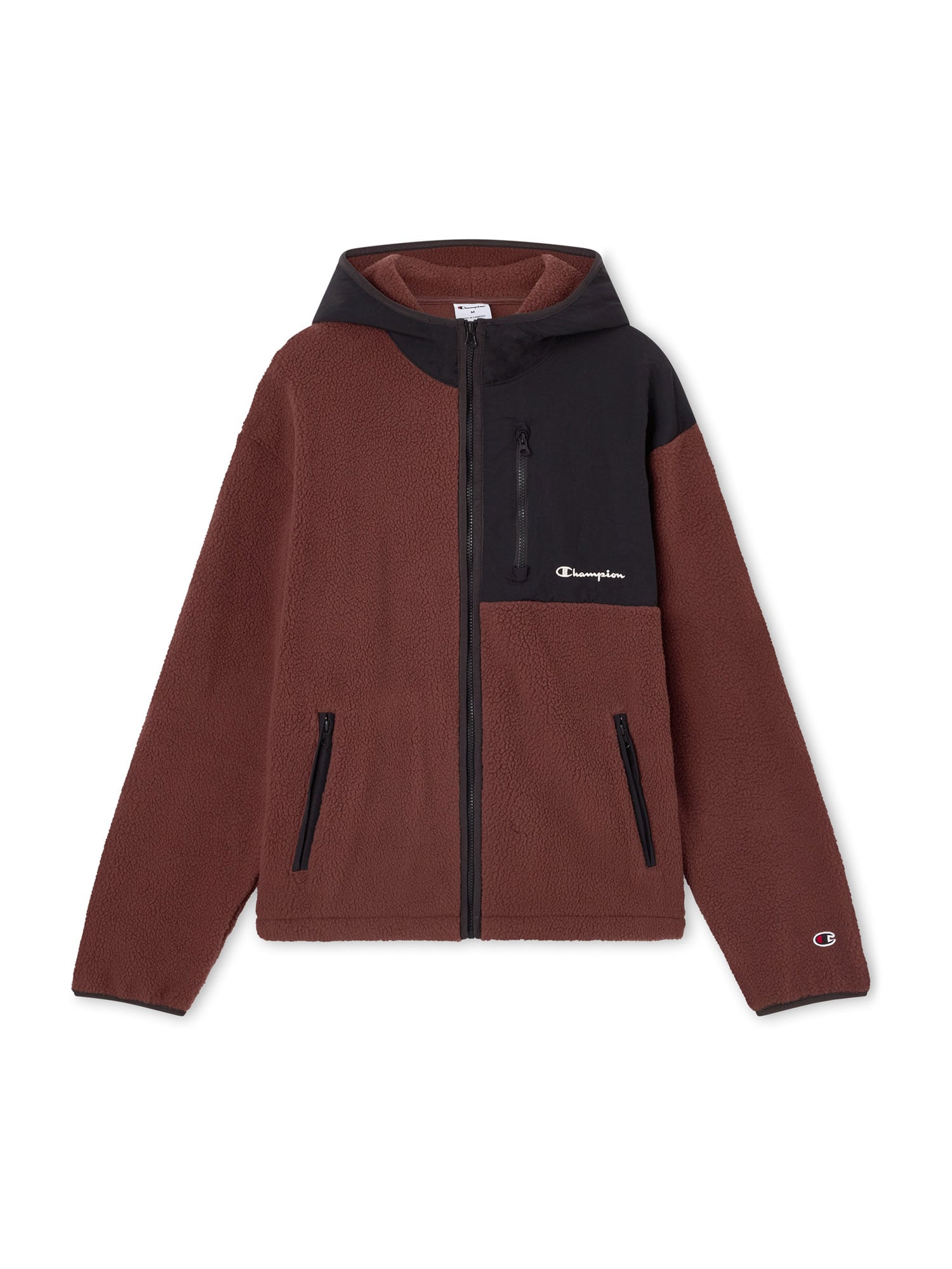 Champion Jachetă  fleece ciocolatiu