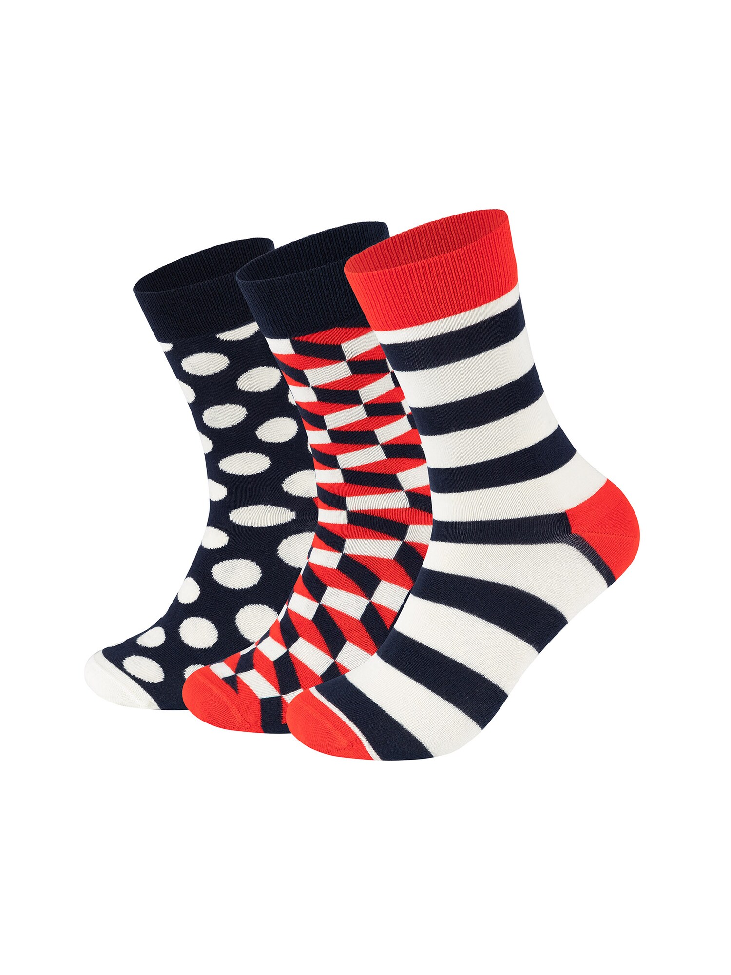 Happy Socks Zokni  tengerészkék / piros / fehér akciós termékkép 1