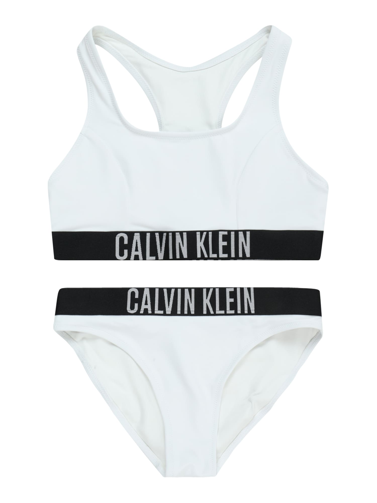 Calvin Klein Swimwear Bikini  crna / bijela