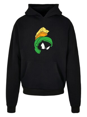 F4NT4STIC Sweatshirt ‘Premium Marvin The Martian Face’ Geel / Grasgroen / Oranje / Zwart