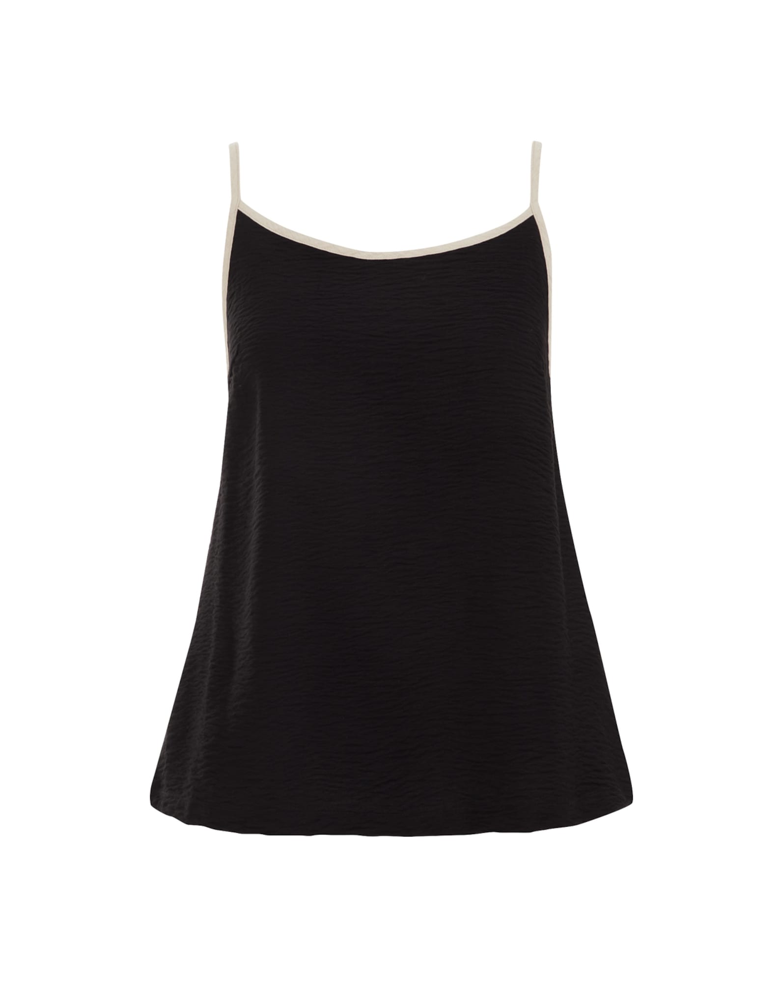 WE Fashion Top greige / fekete akciós termékkép 1