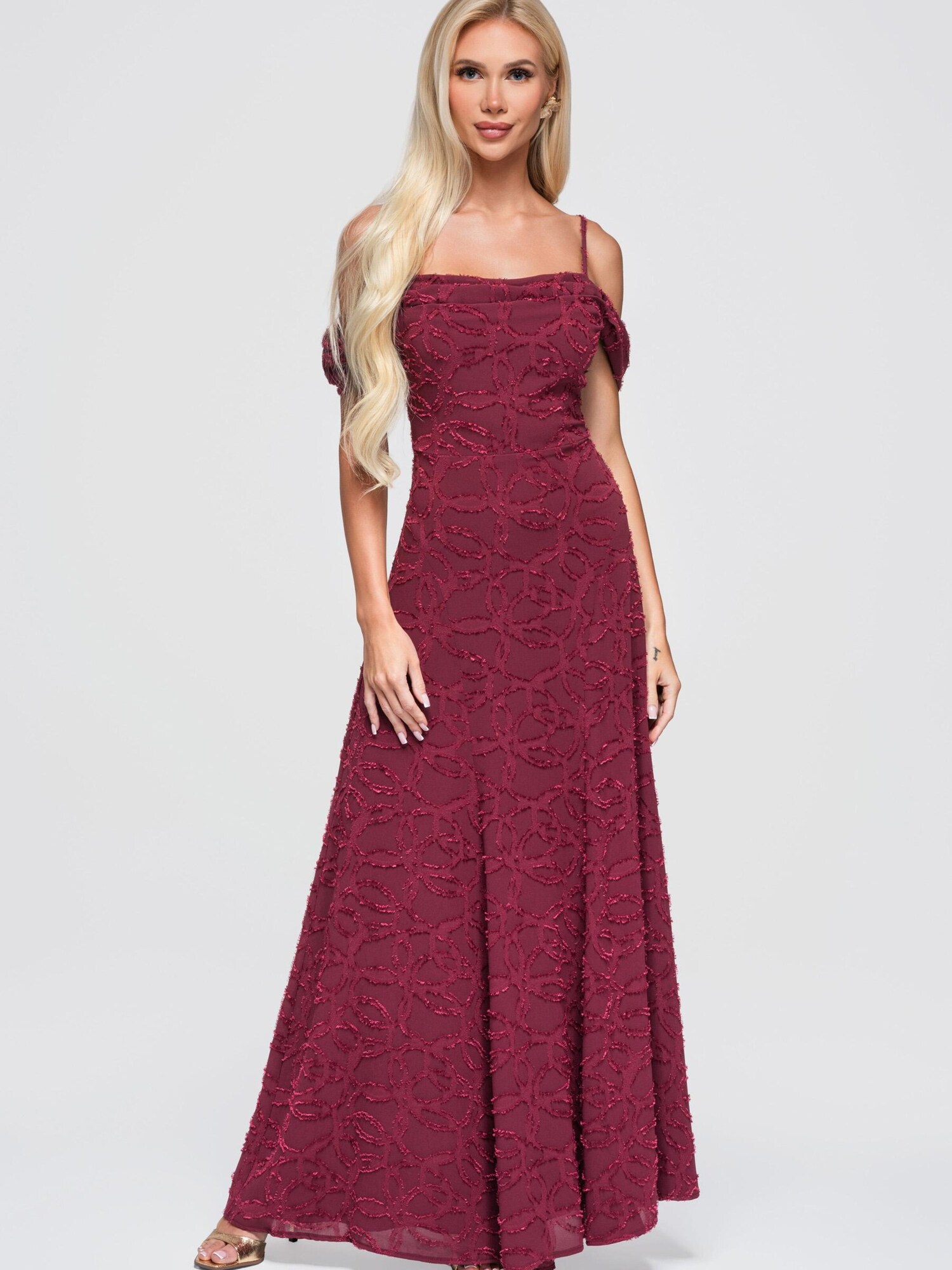 Ombre Haljina burgund
