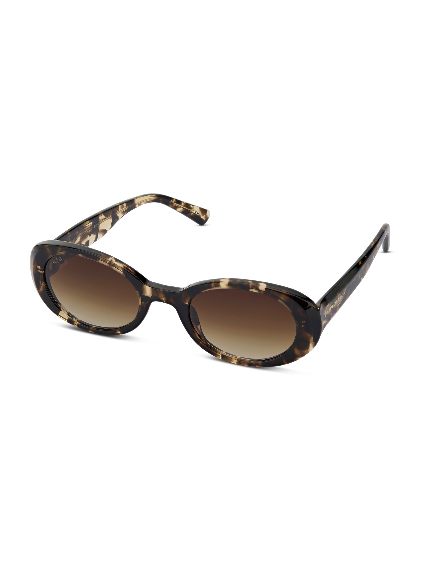 Kapten & Son Ochelari de soare Milan  maro / maro cappuccino / auriu