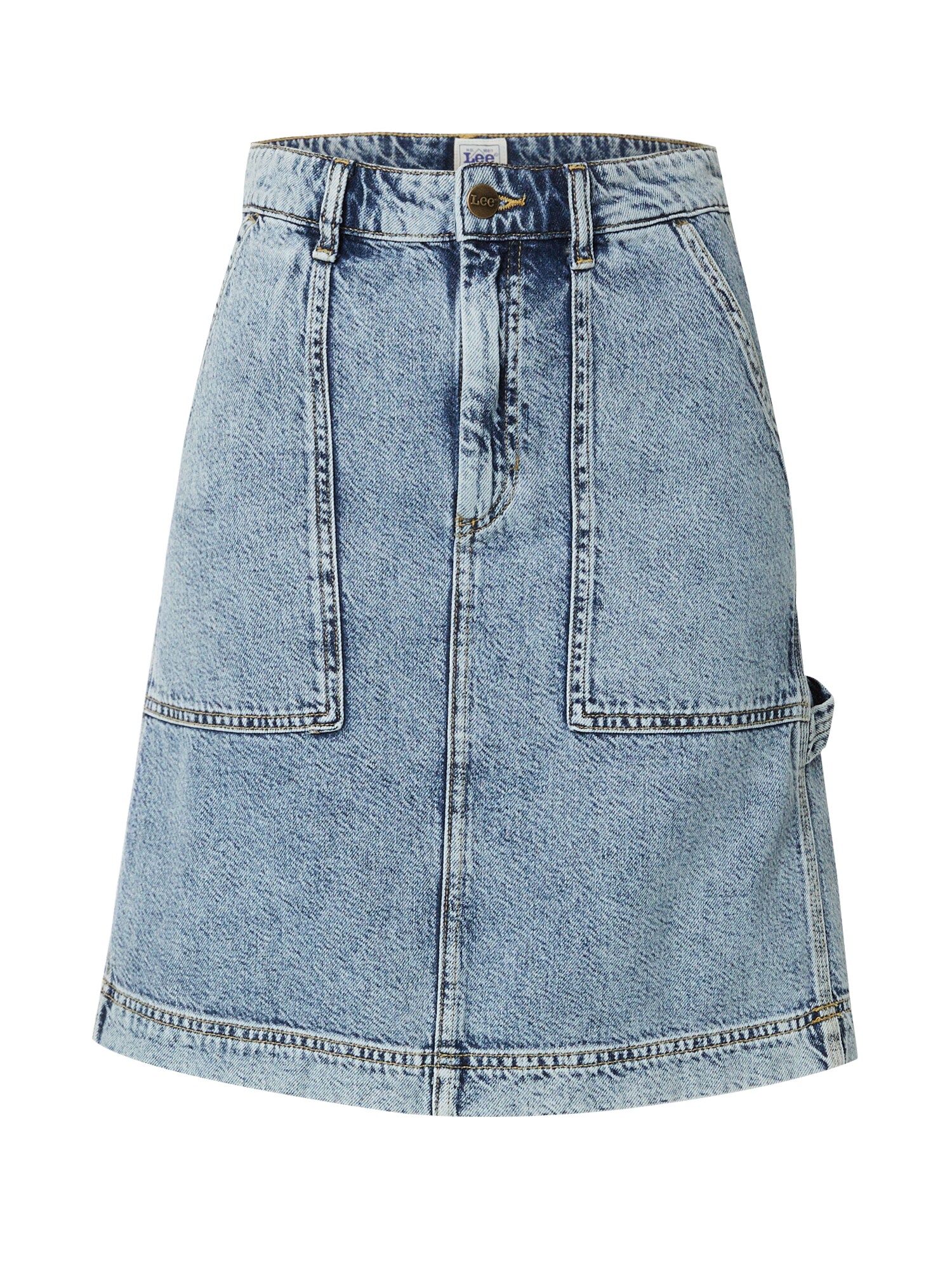 Lee Sukňa modrá denim