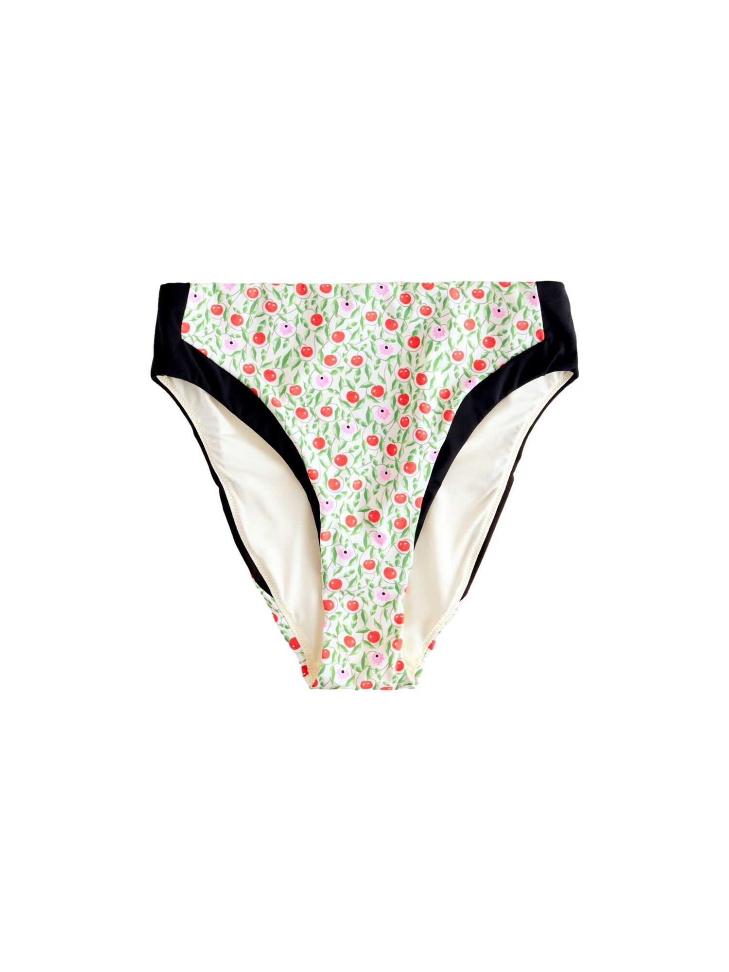 Next Bikini nadrágok 'Cath Kidston'  ekrü / zöld / piros / fekete akciós termékkép 1