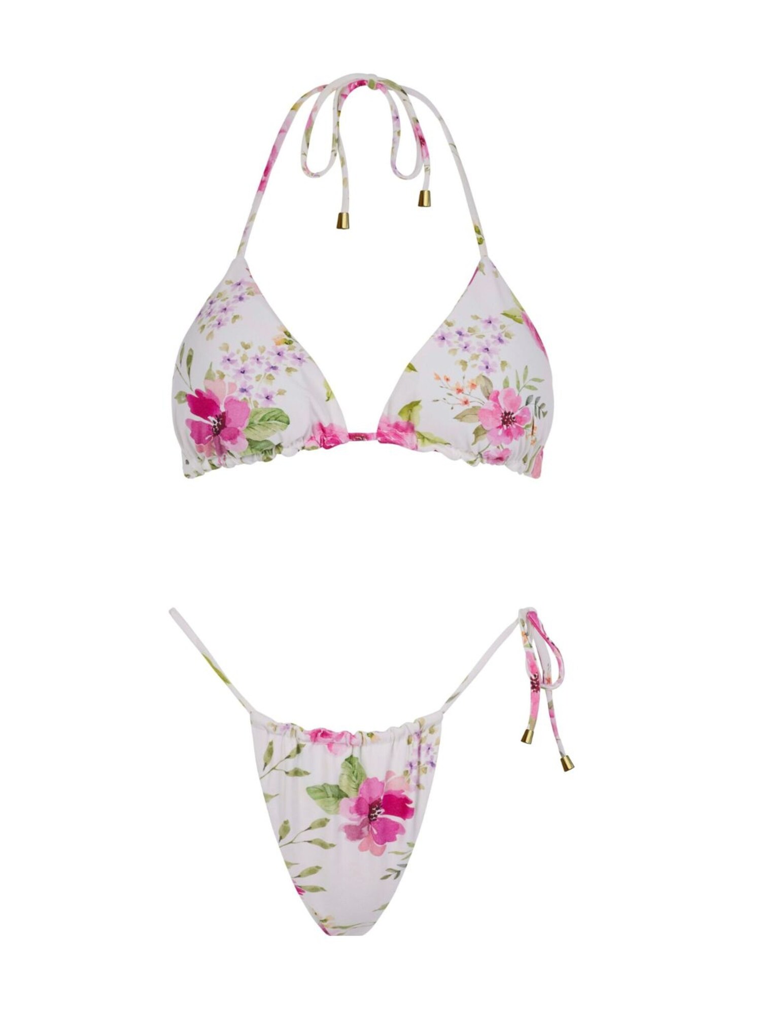Acuarela Brand Bikini 'Rio Triangle Bikini Set'  offwhite
