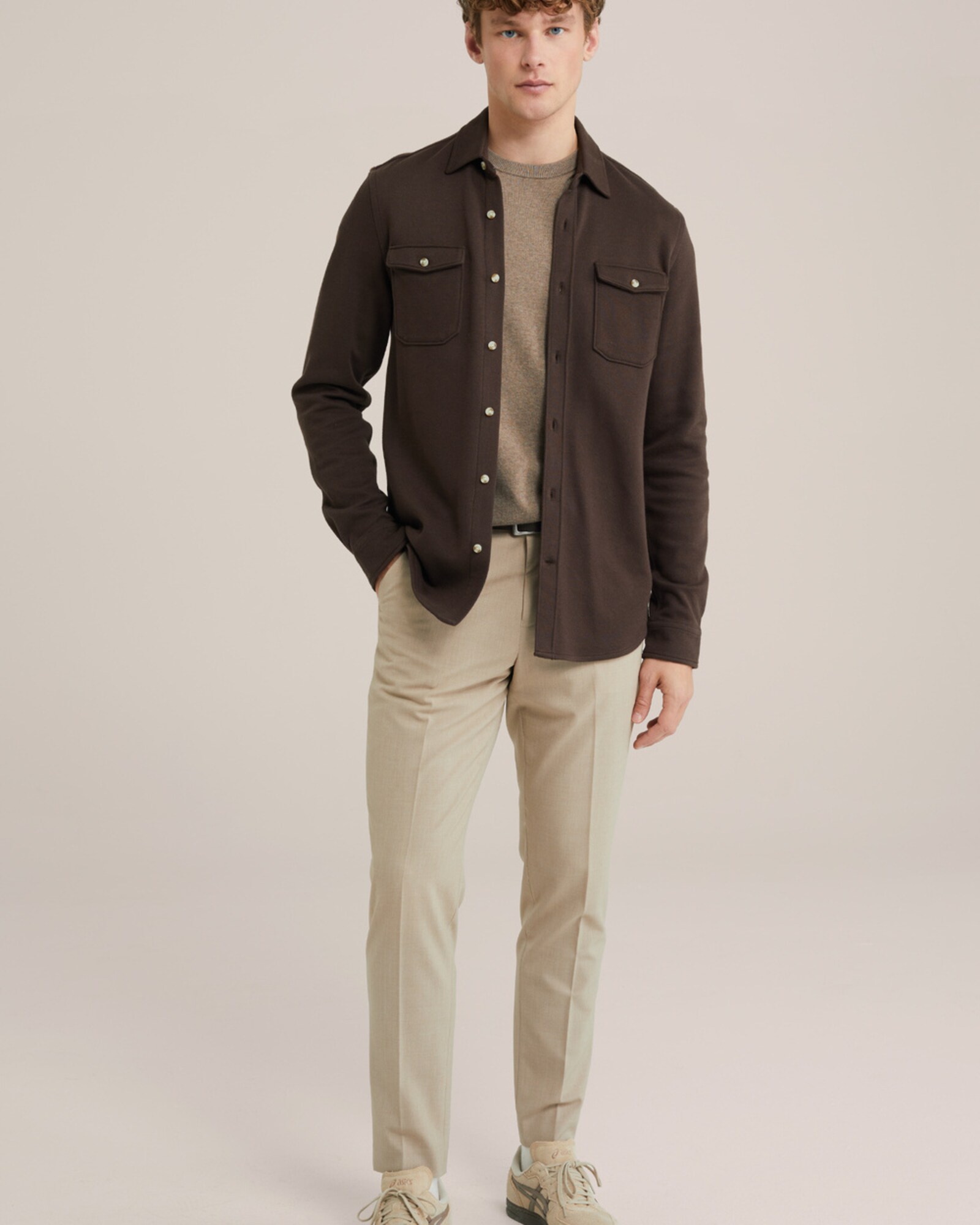 WE Fashion Pulóver  taupe termék 2. képe