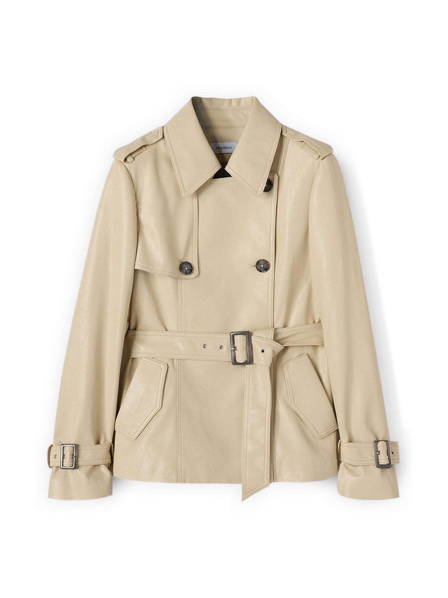 MOTIVI Chaqueta de entretiempo  beige