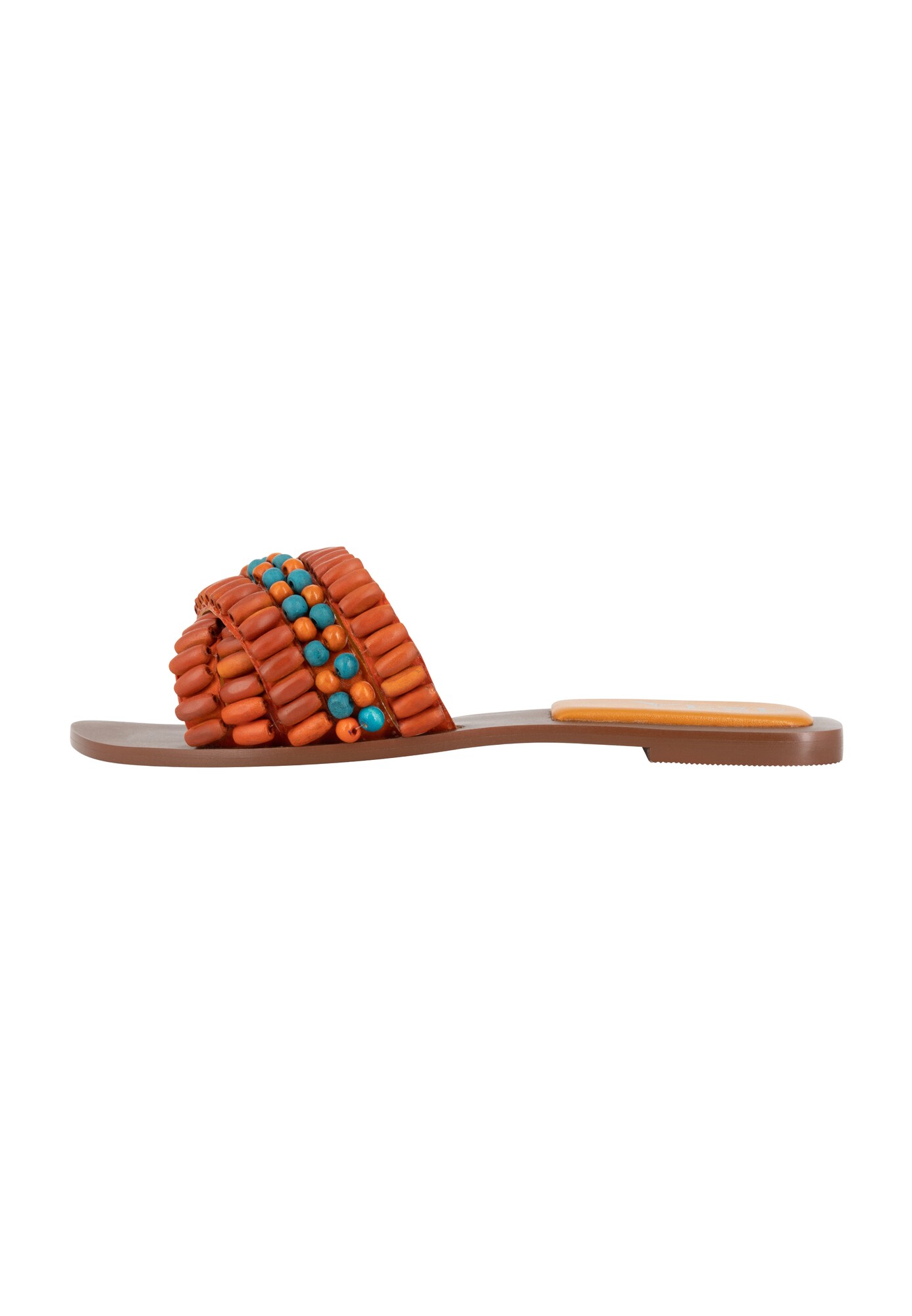 IZIA Zapatos abiertos  azul / naranja