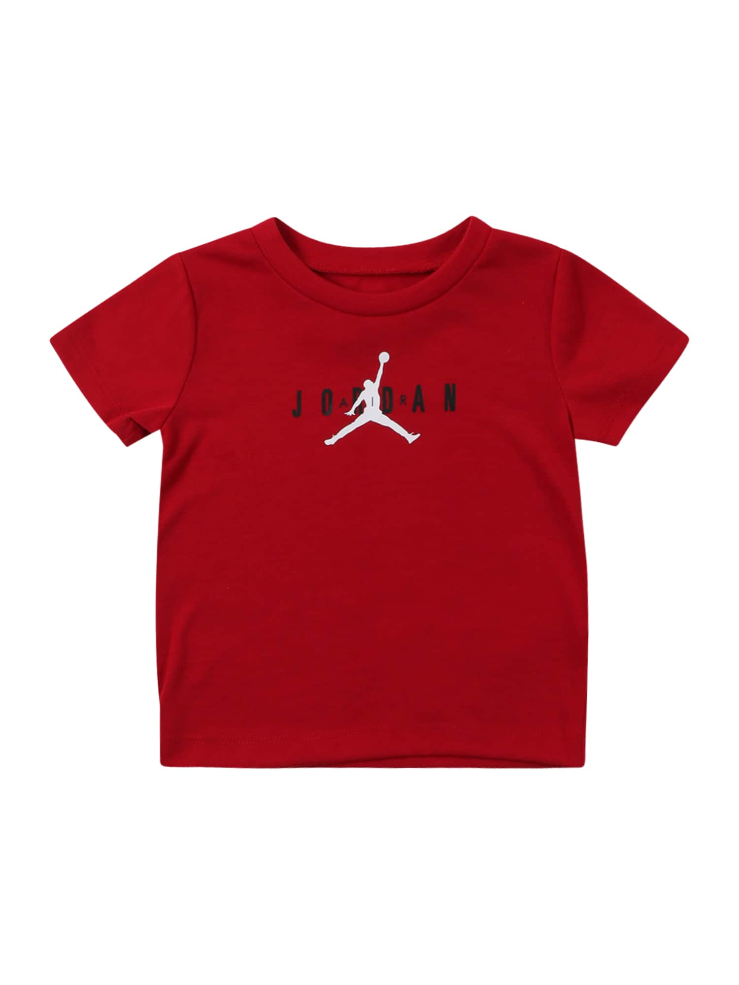 Jordan Tričko  karmínovo červená / čierna / biela